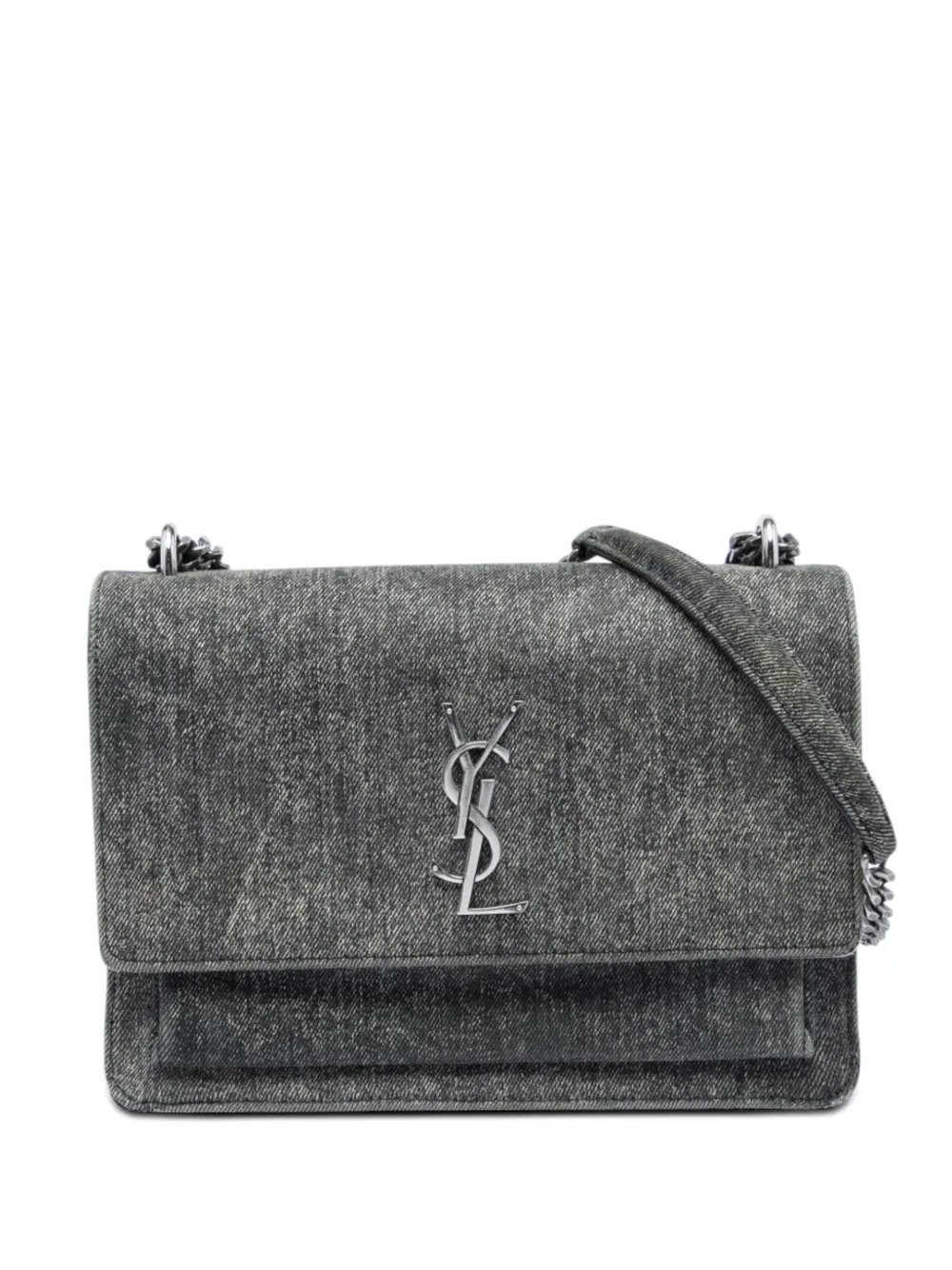 2017 Medium Denim Monogram Sunset crossbody bag