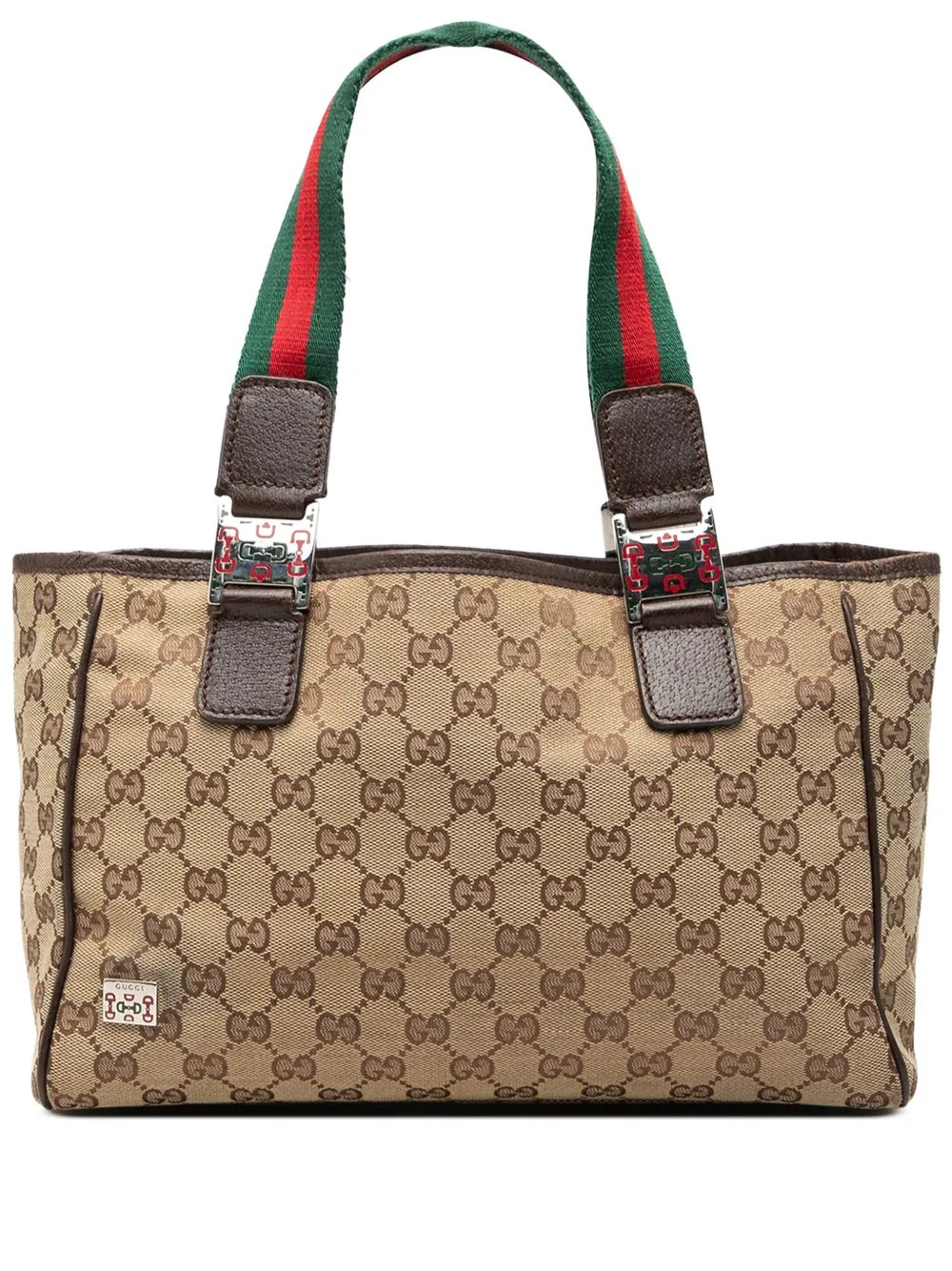 2000-2015 GG Canvas Web Pop tote bag