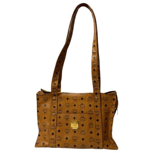 Leather tote