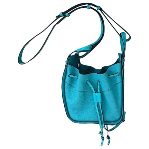 Hammock leather handbag