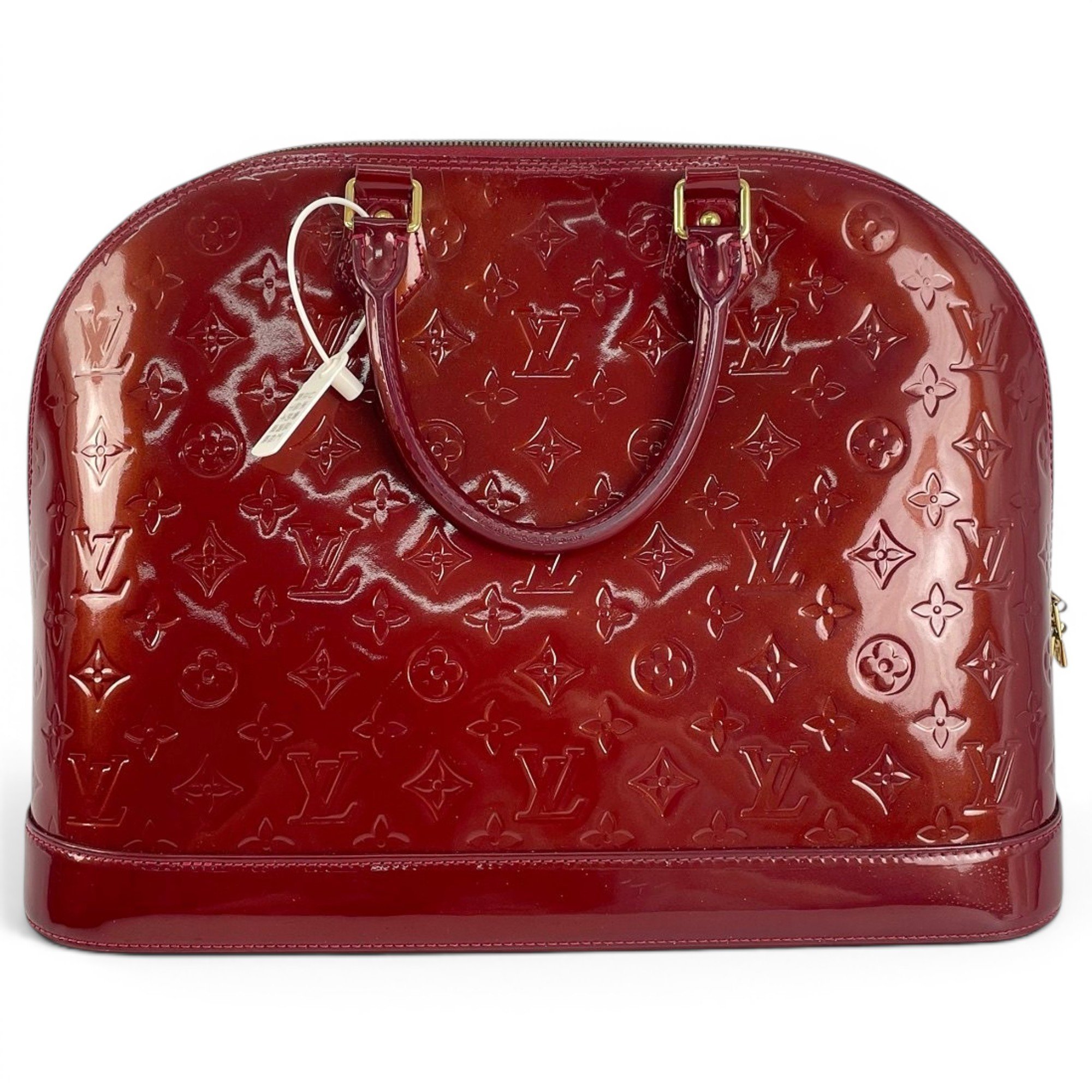 Alma patent leather handbag