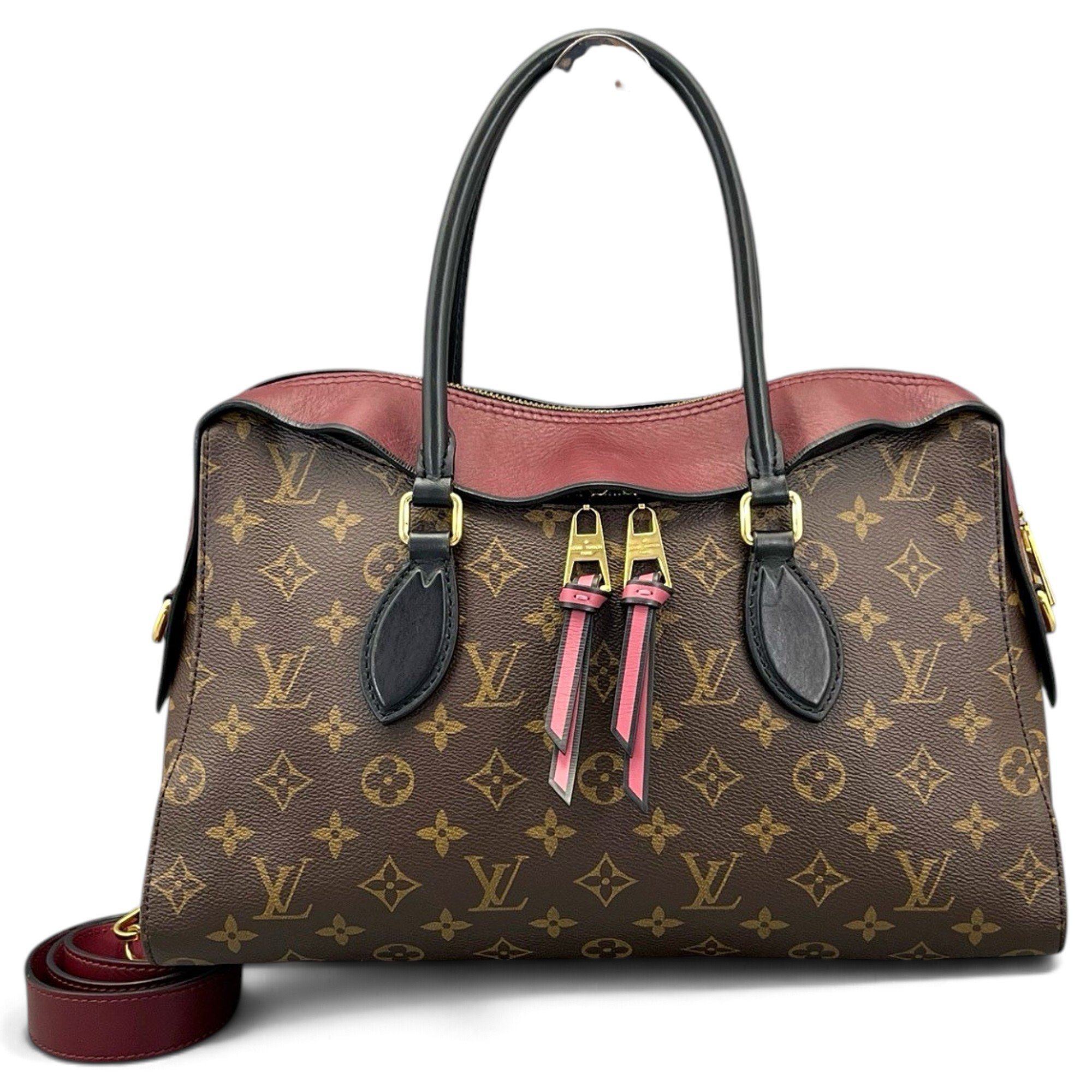 Tuileries leather handbag