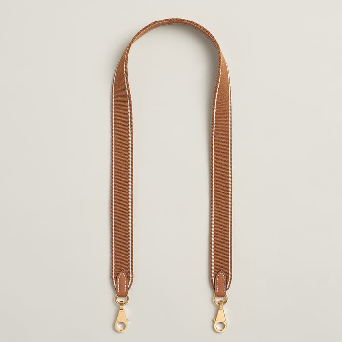 Sangle Wooly Sellier Bicolor Bag Strap