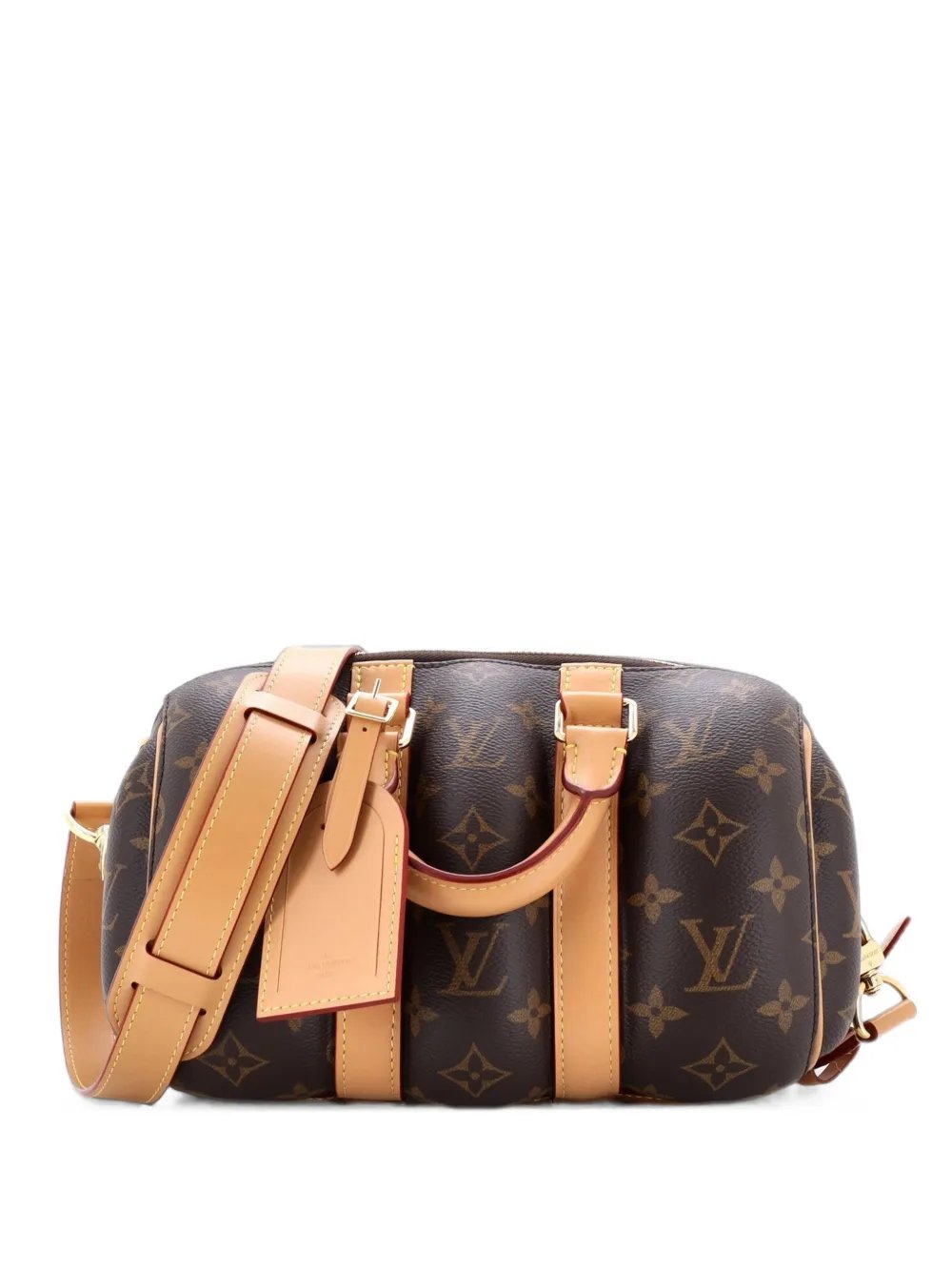 Keepall Bandouliere Bag Blown Up Monogram Canvas 25 shoulder bag