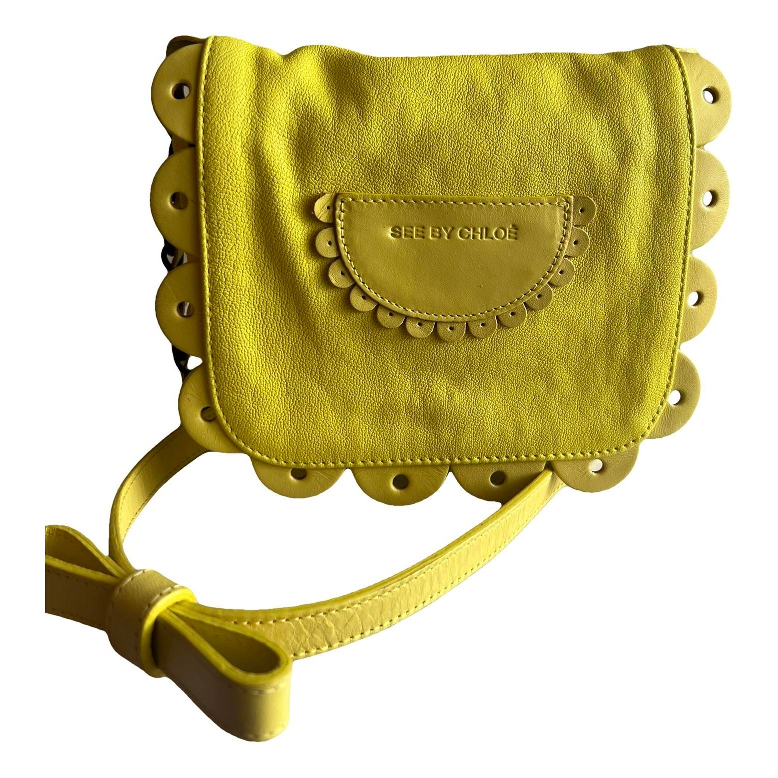Leather crossbody bag