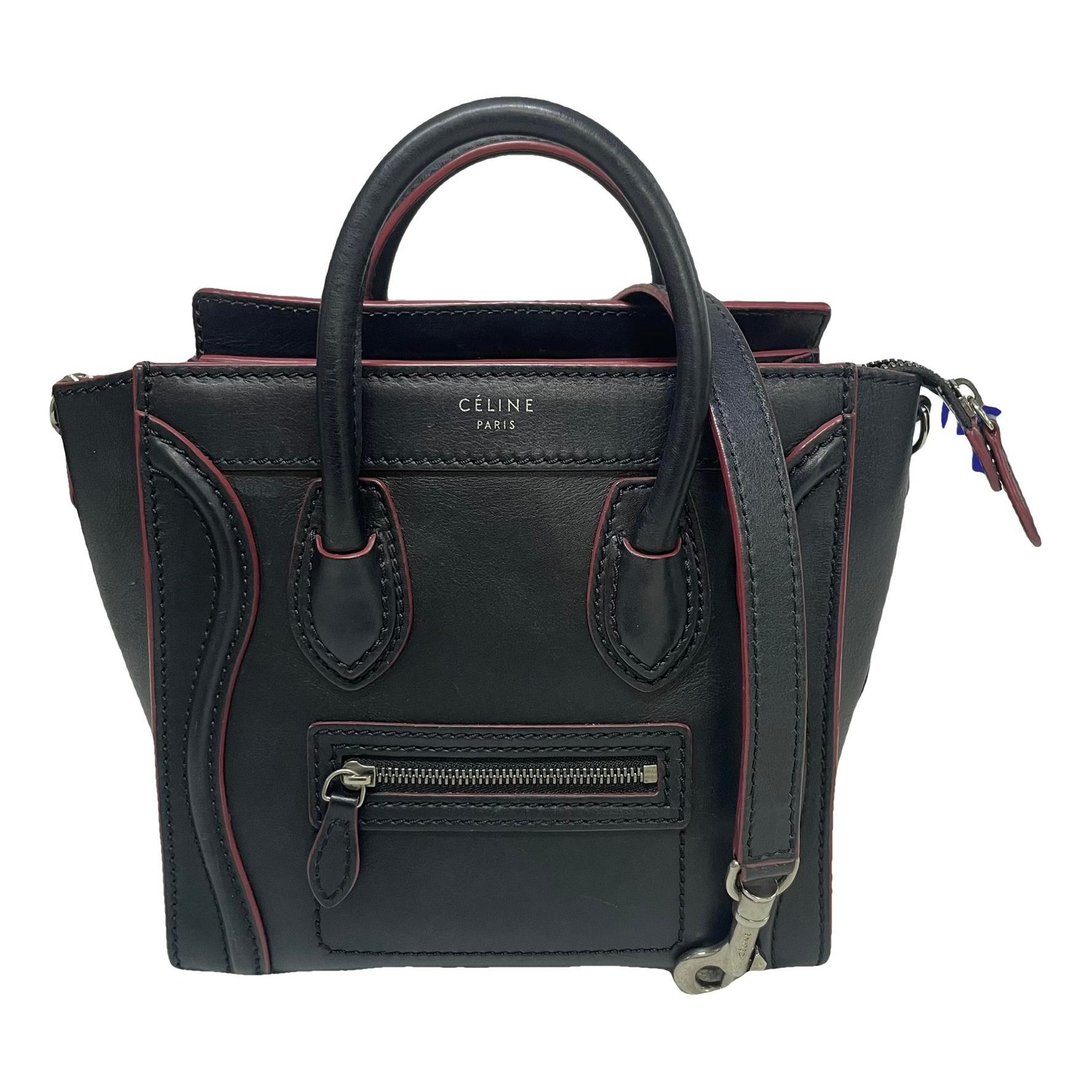 Nano Luggage leather handbag