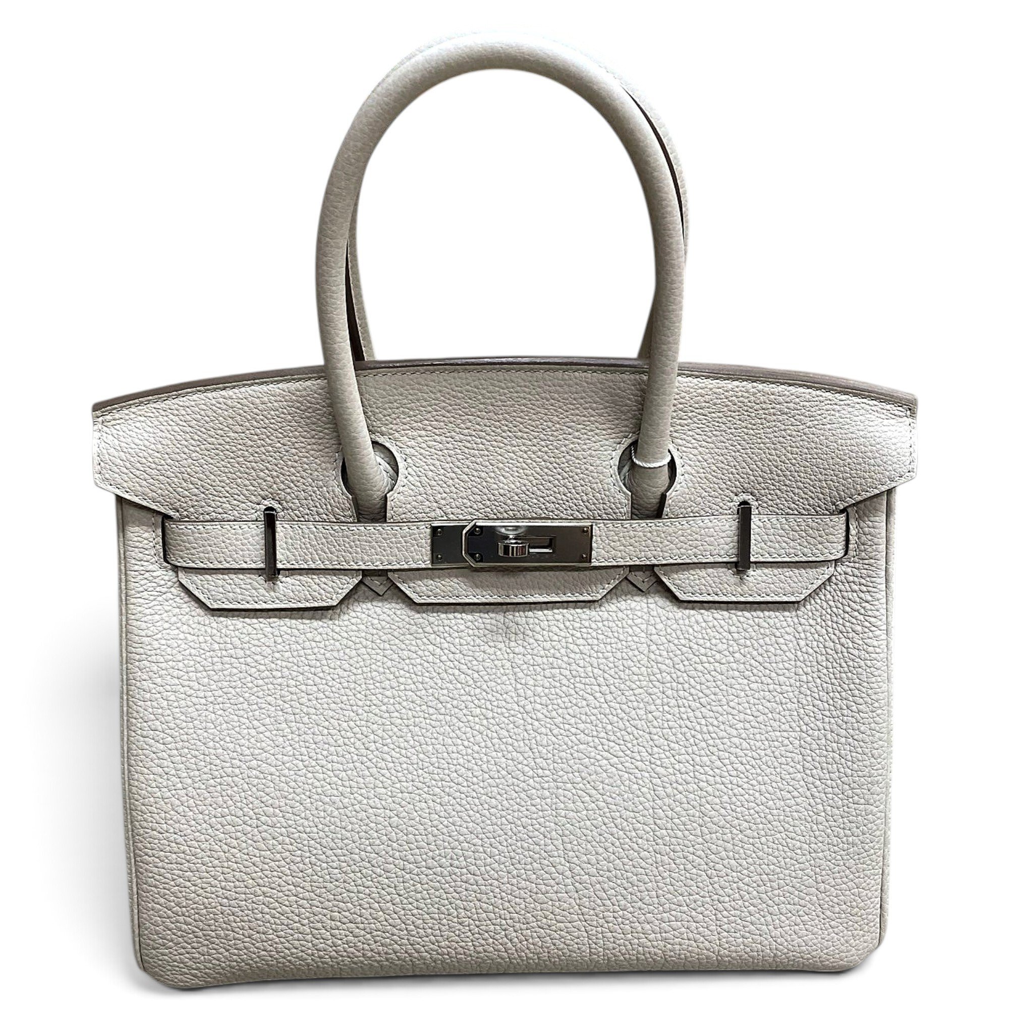 Birkin 30 leather handbag