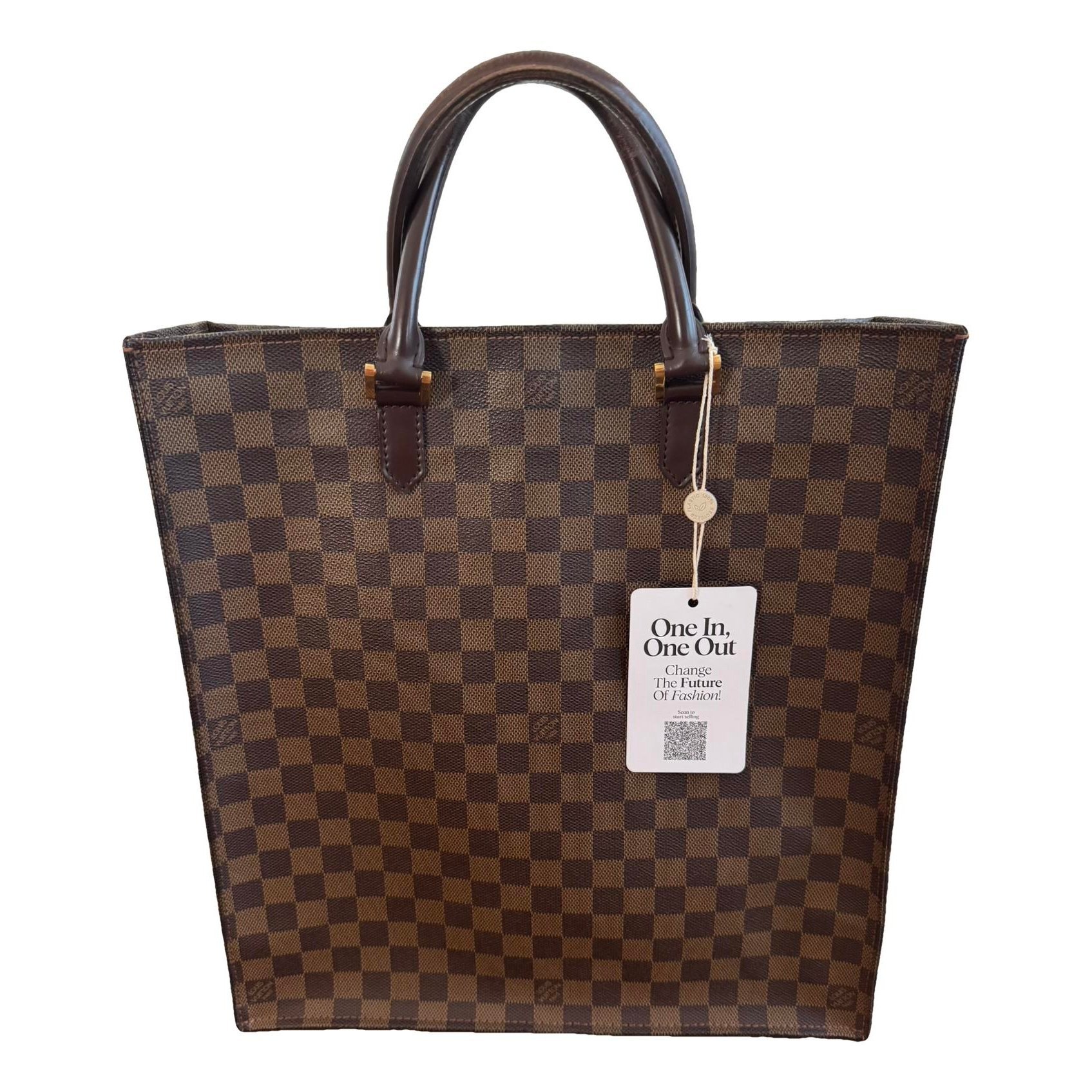 Plat cloth handbag