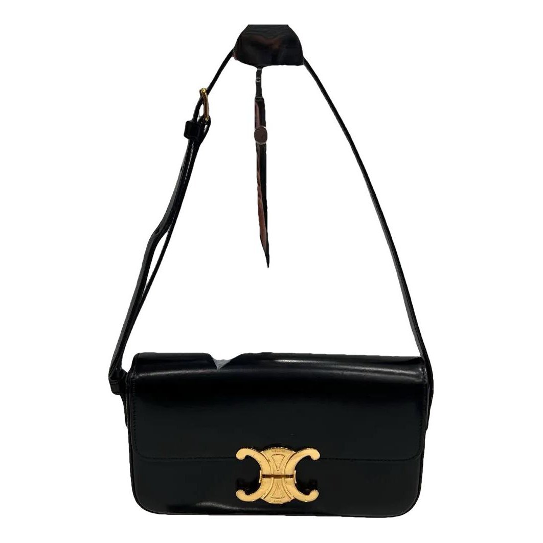 Triomphe leather handbag