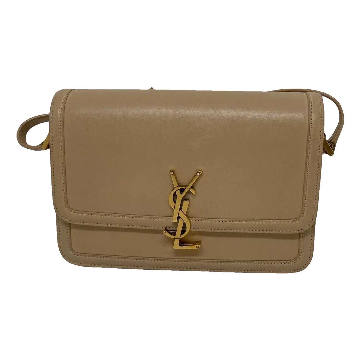 Solférino leather handbag