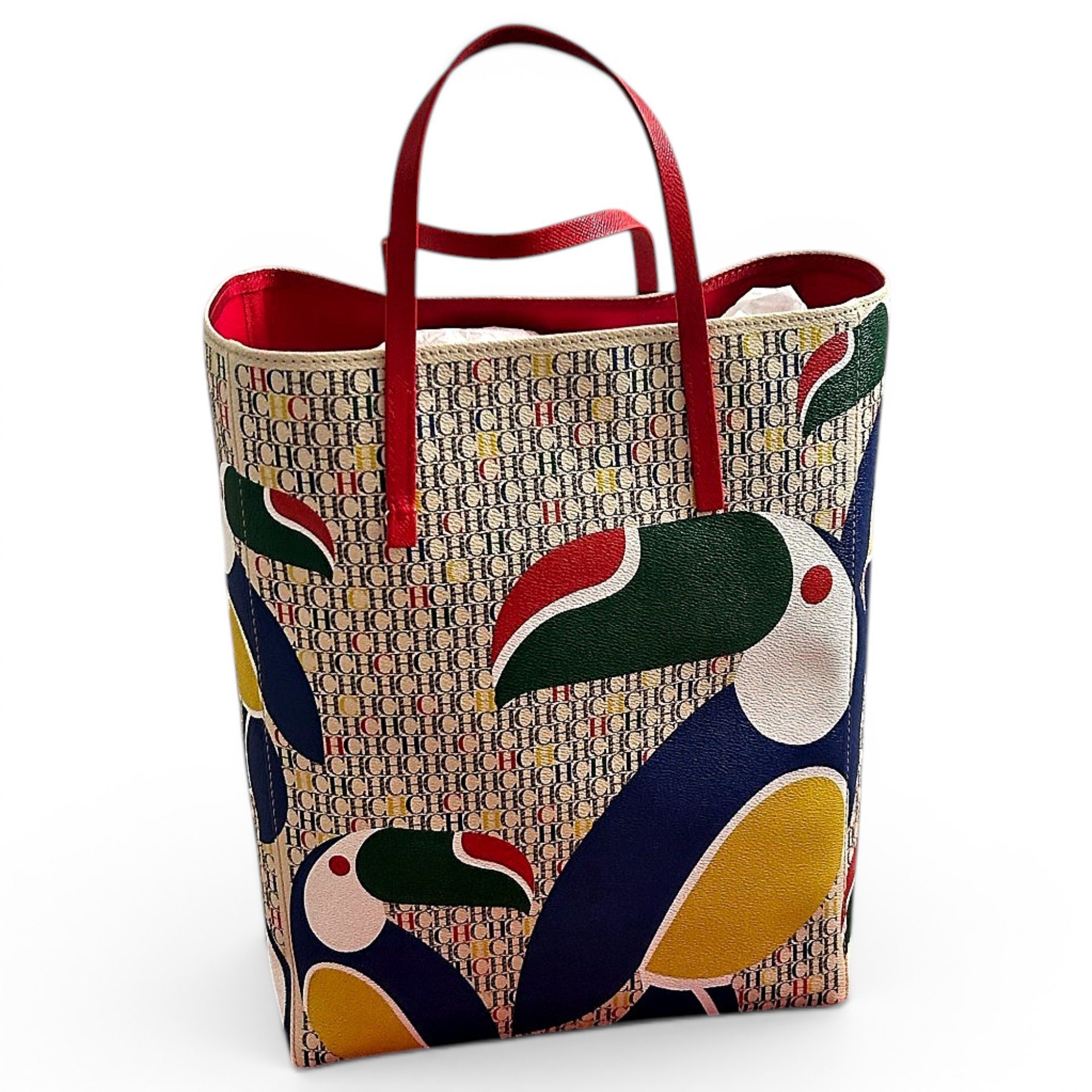 Leather tote