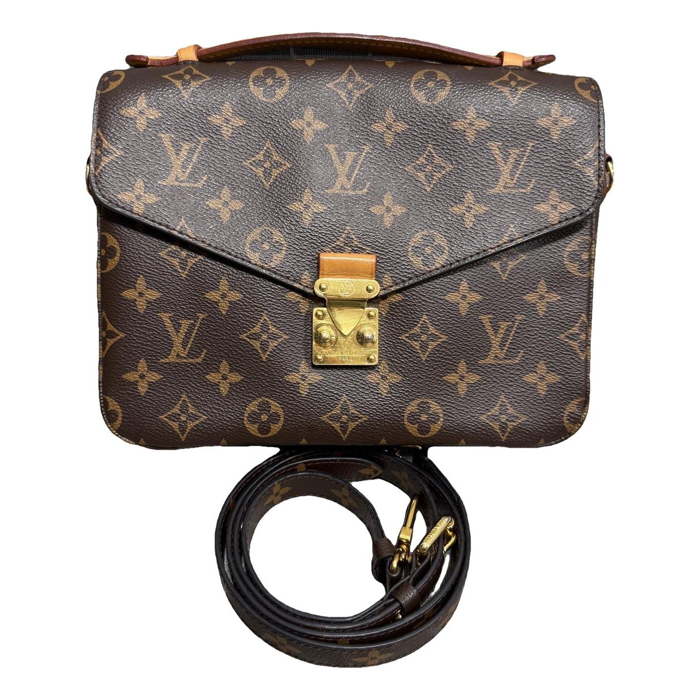 Metis leather handbag