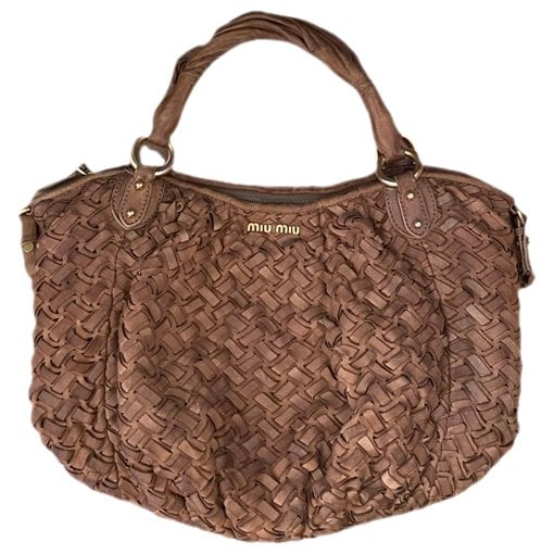 Leather handbag