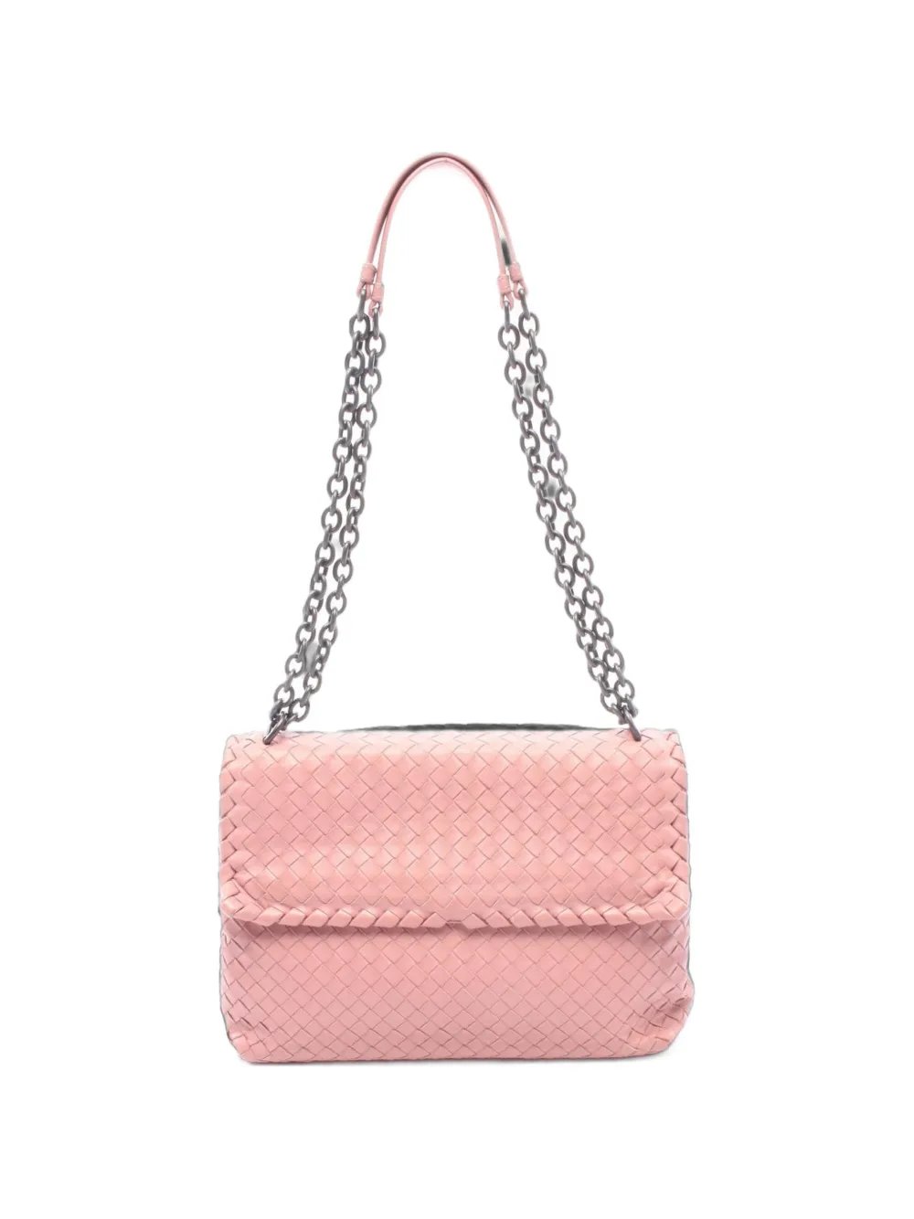 2000s Intrecciato chain shoulder bag