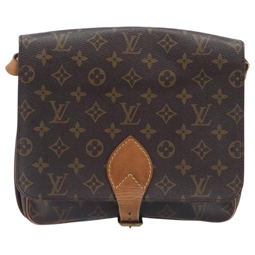 Cartouchière cloth handbag