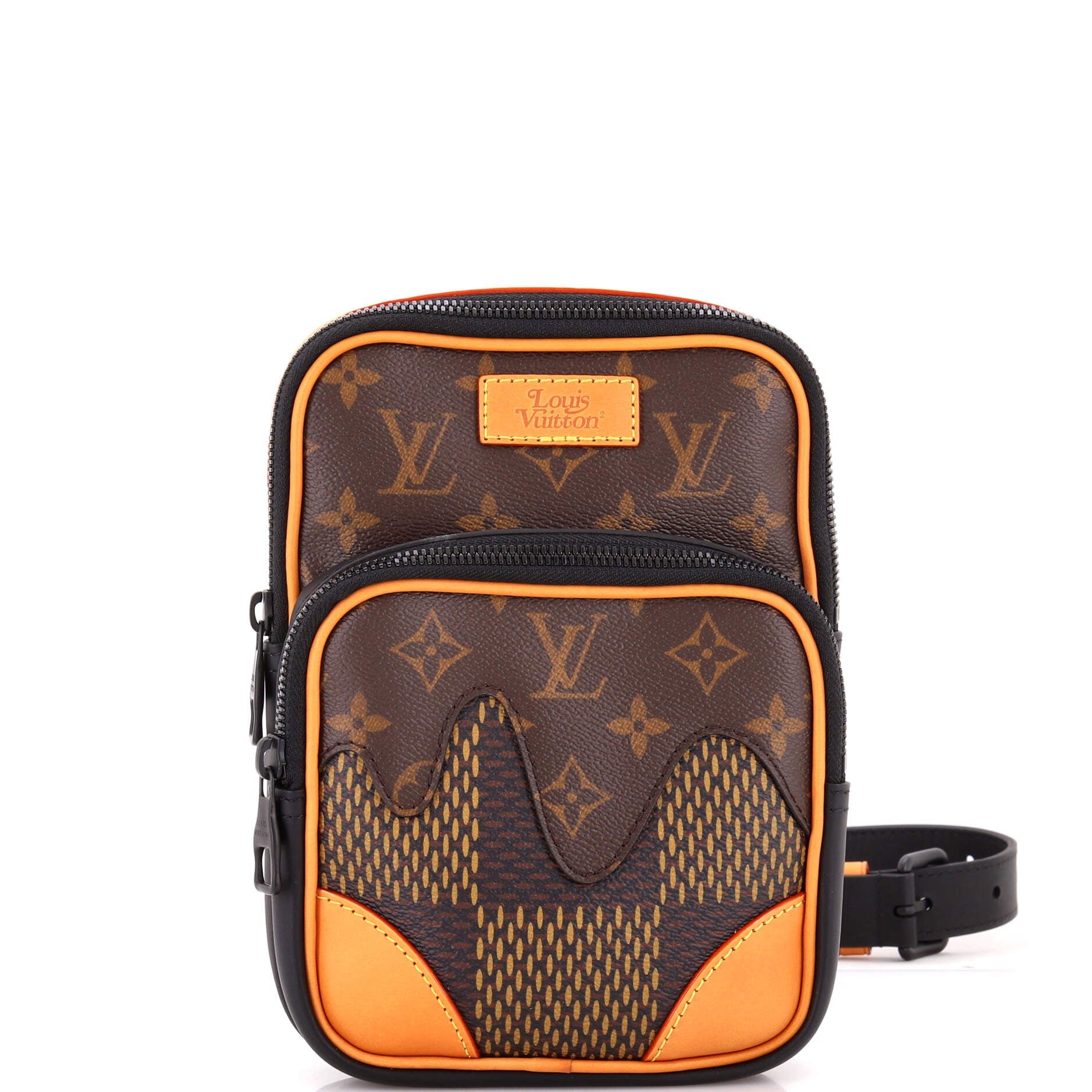 Nigo Amazone Sling Bag Limited Edition Giant Damier and Monogram Canvas