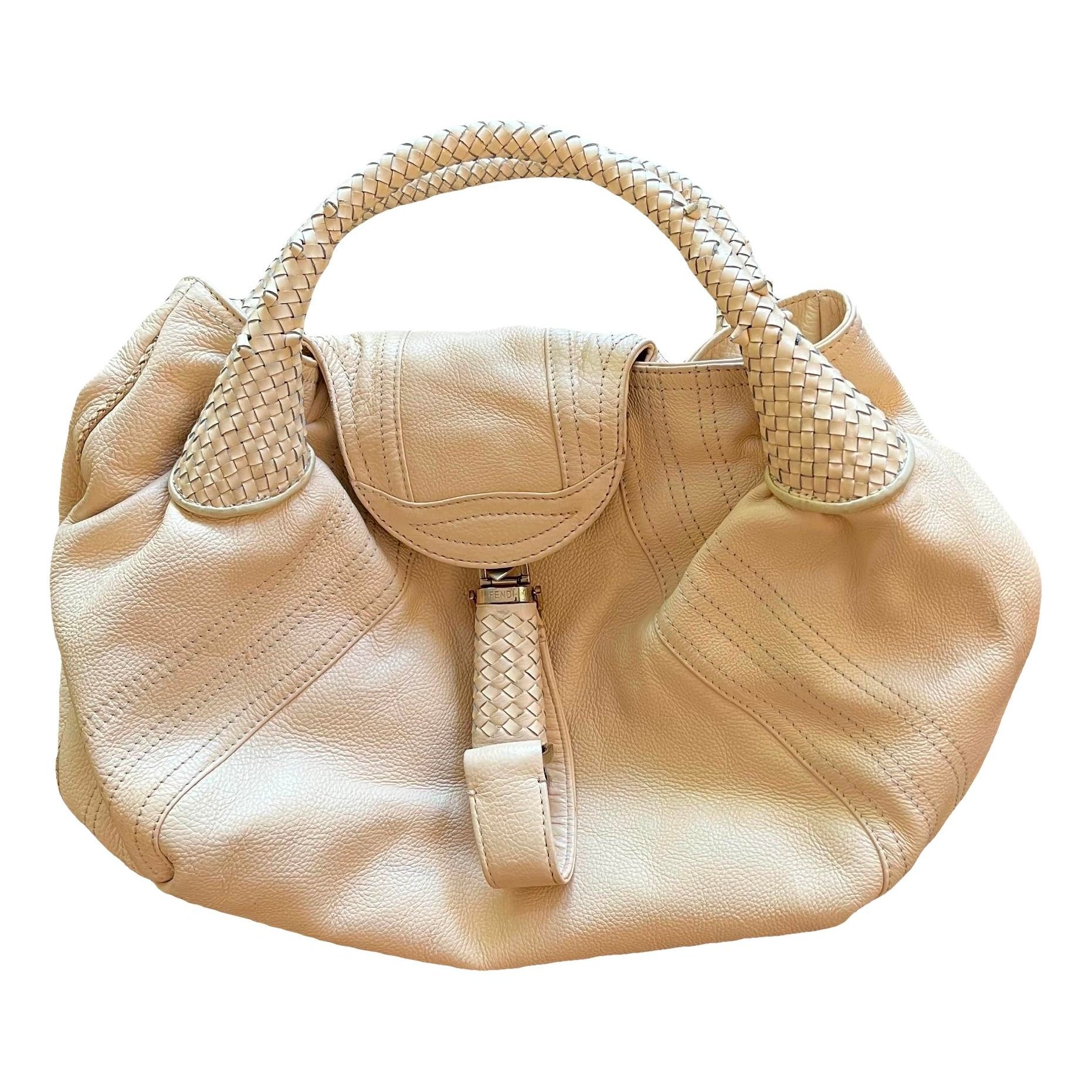 Spy leather handbag
