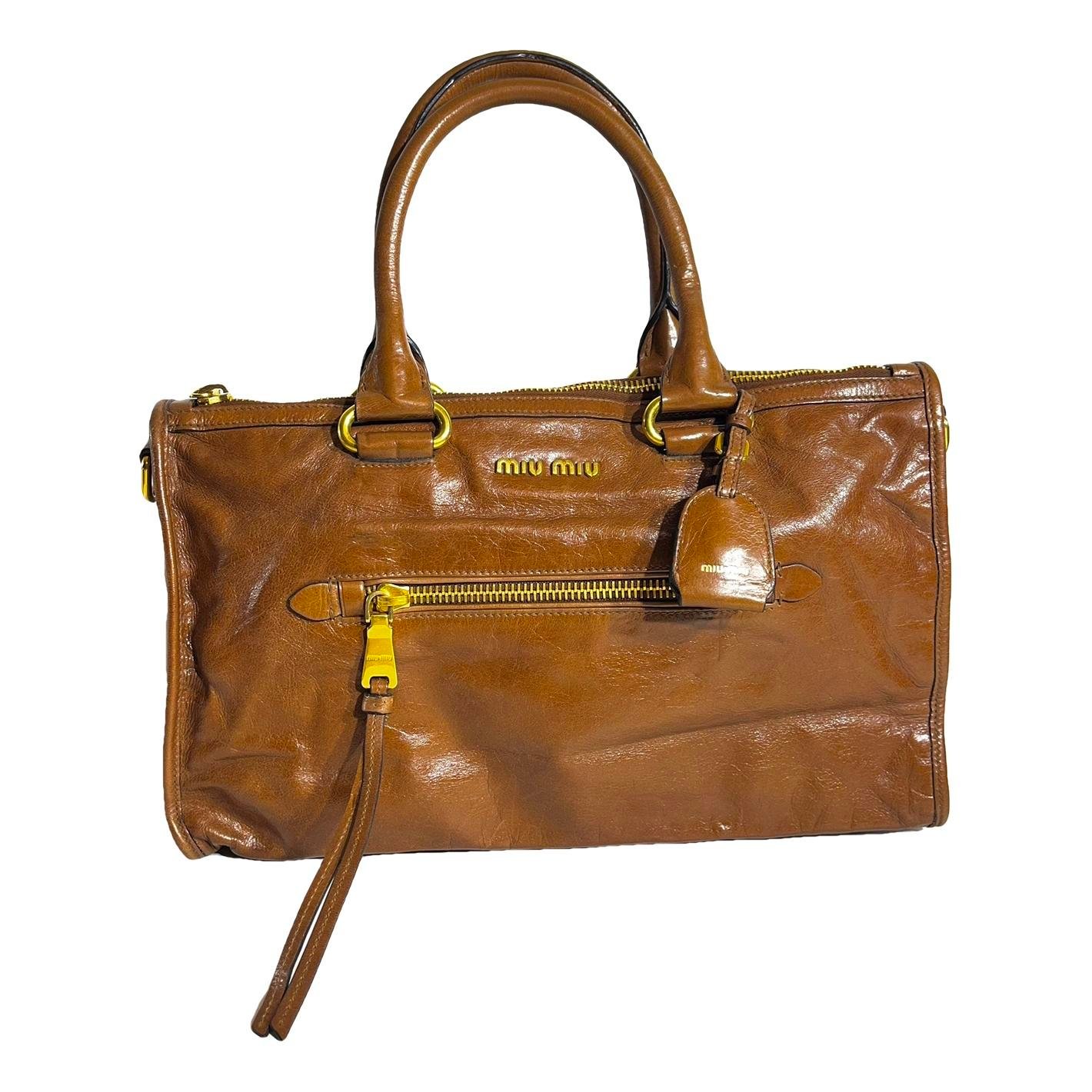 Vitello leather handbag