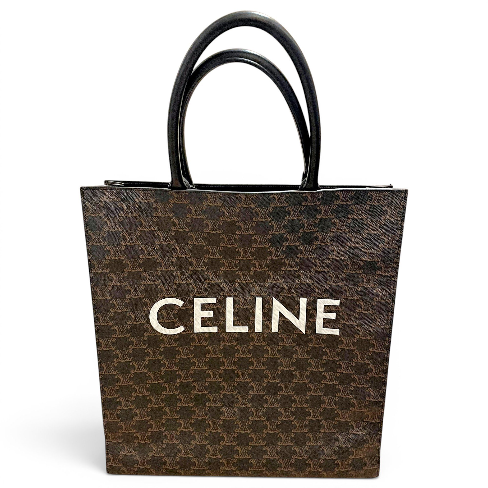 Leather tote