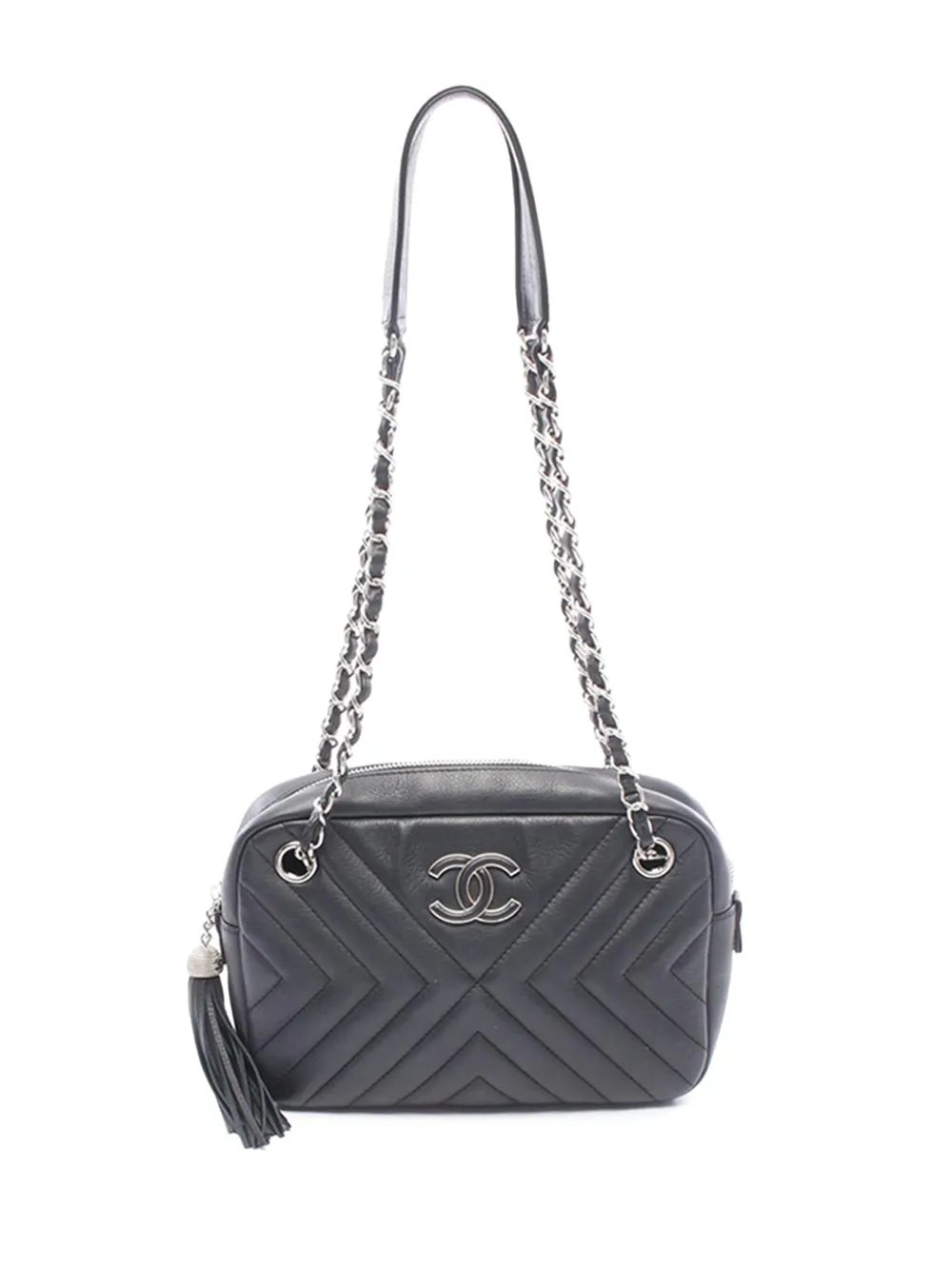 2018 Mini CC Diagonal Chevron Camera Case crossbody bag