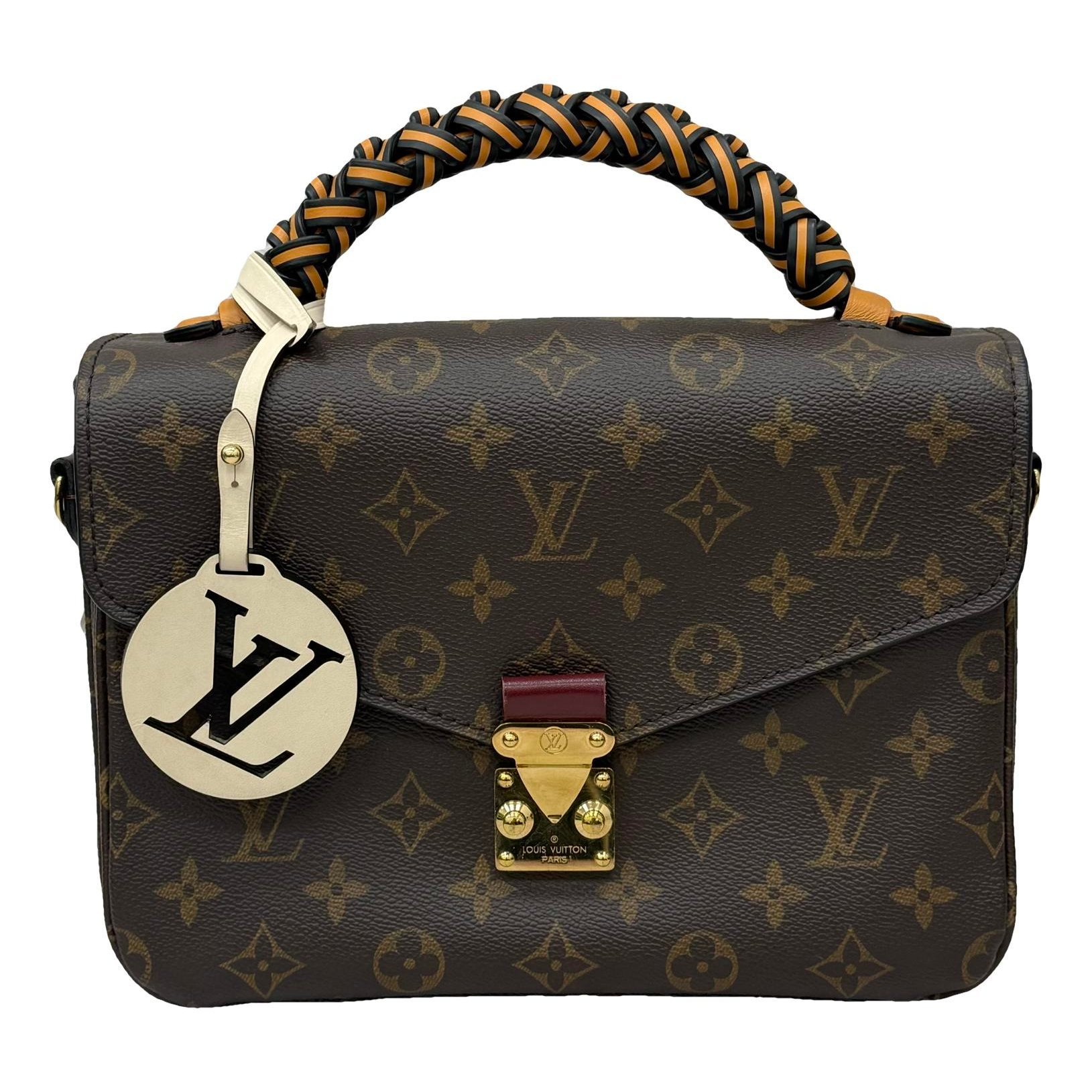 Metis leather handbag