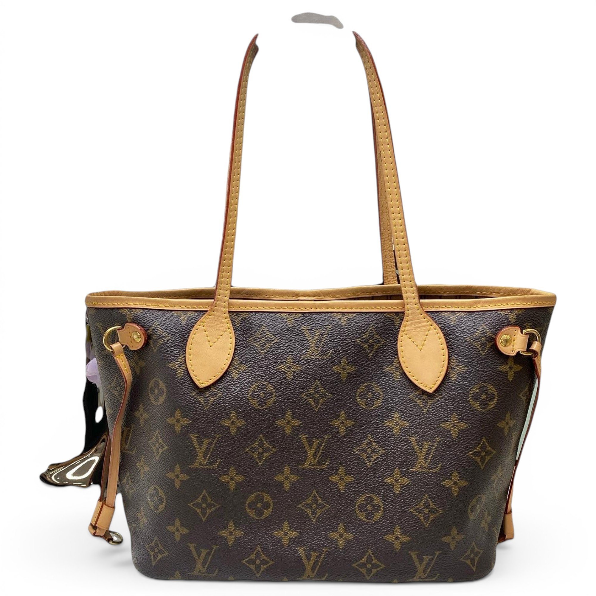 Neverfull leather handbag