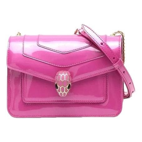 Patent leather crossbody bag