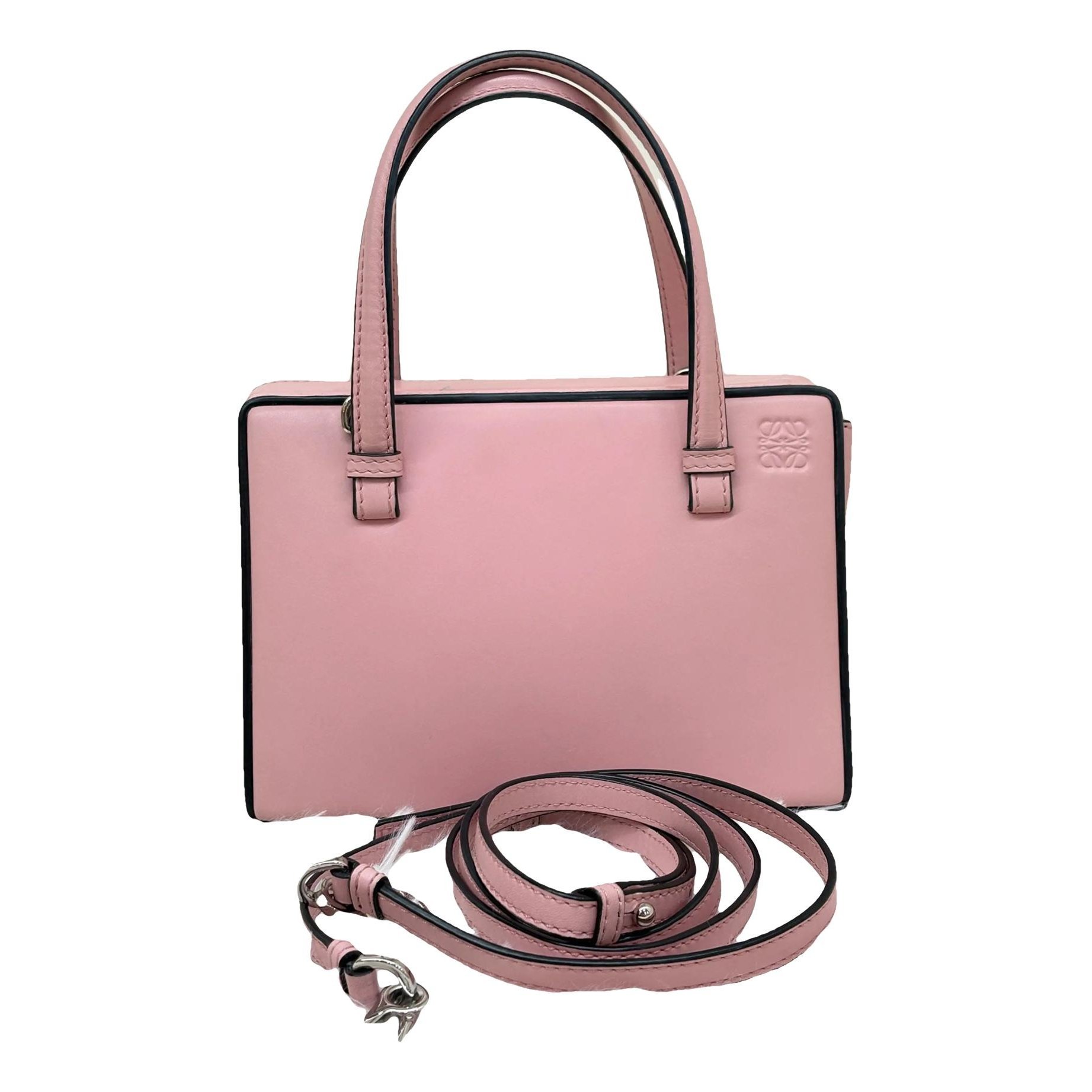 Postal leather crossbody bag