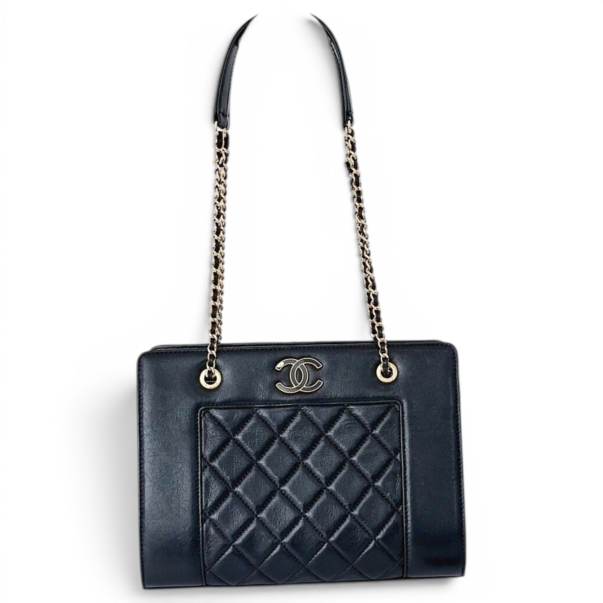 Leather handbag