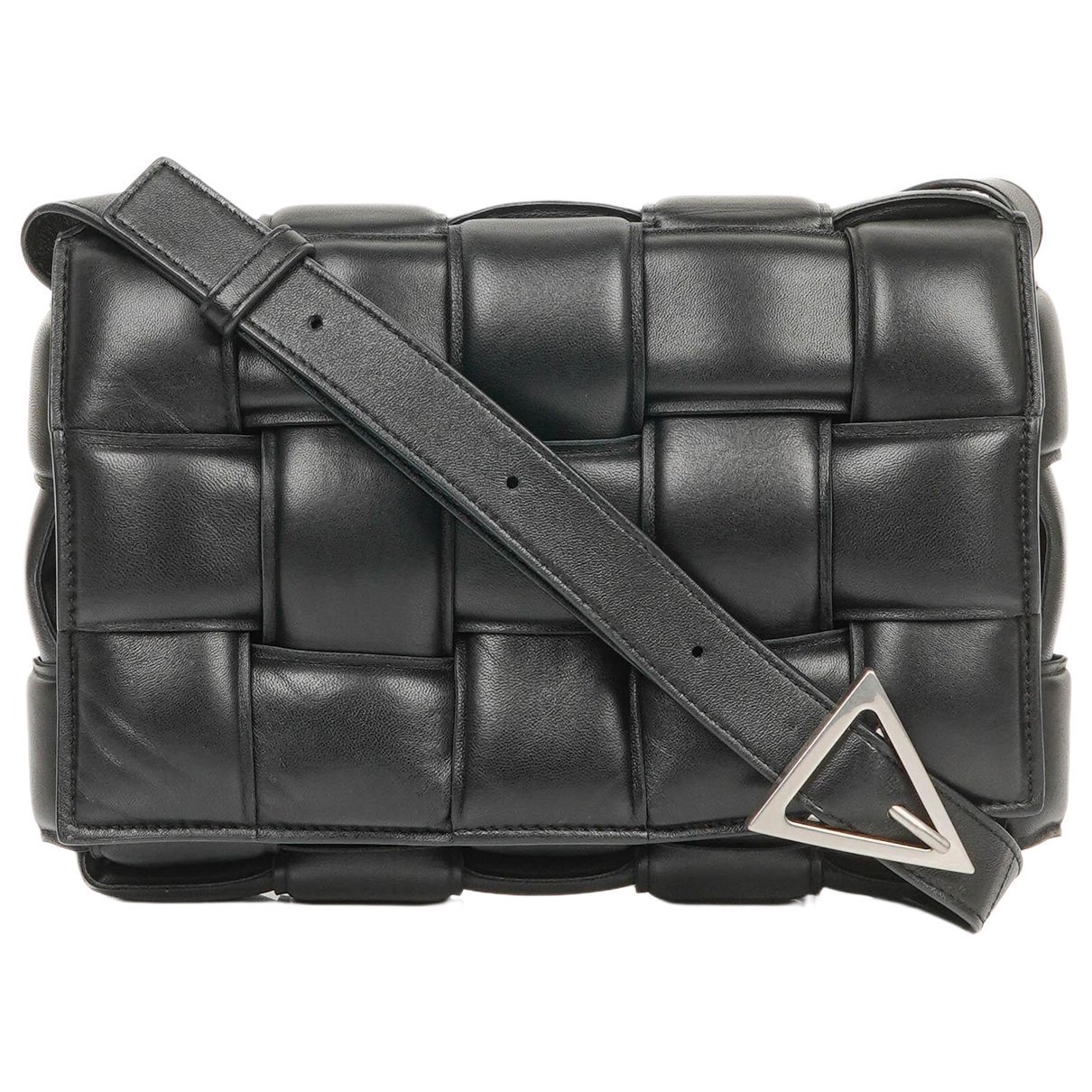 Cassette leather crossbody bag