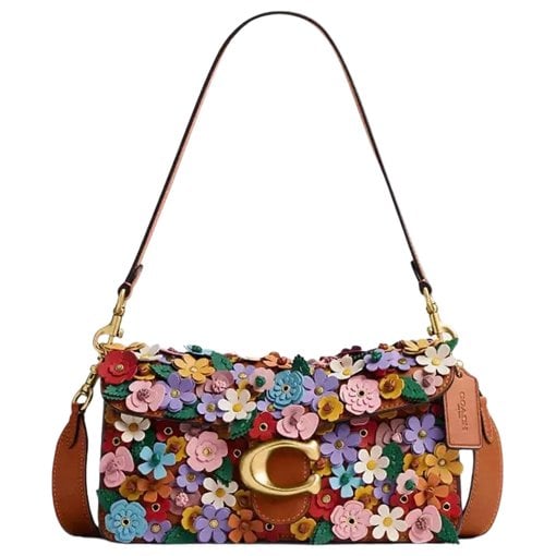 Leather crossbody bag
