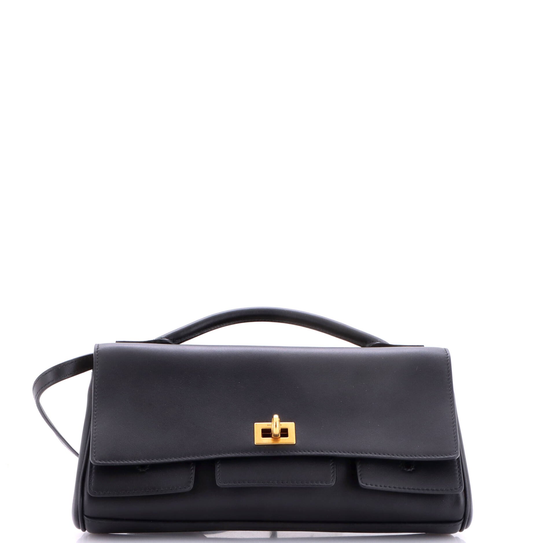 Bel Air Top Handle Flap Leather