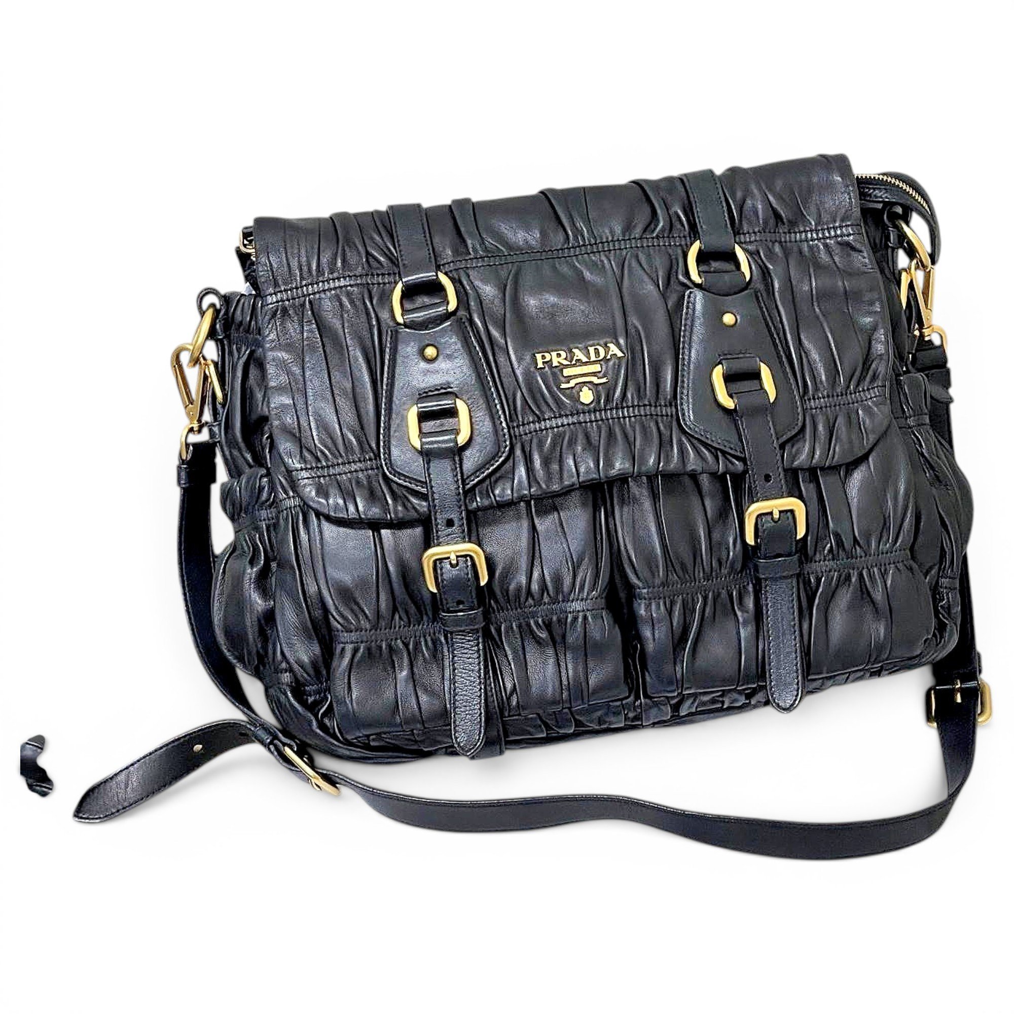 Leather crossbody bag
