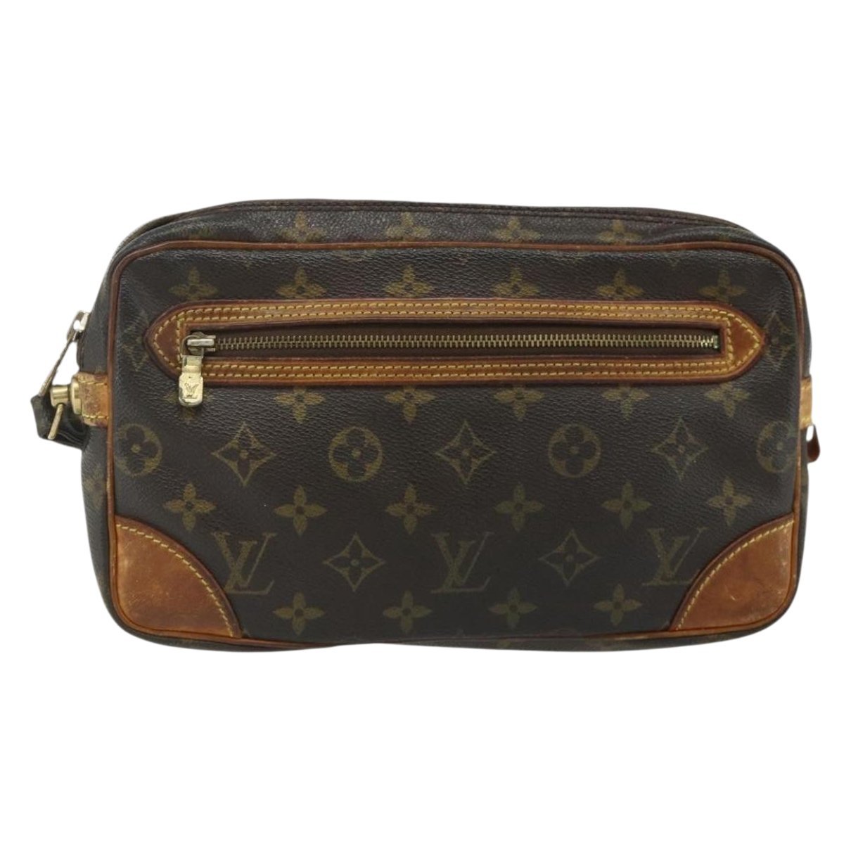 Marly Dragonne leather clutch bag