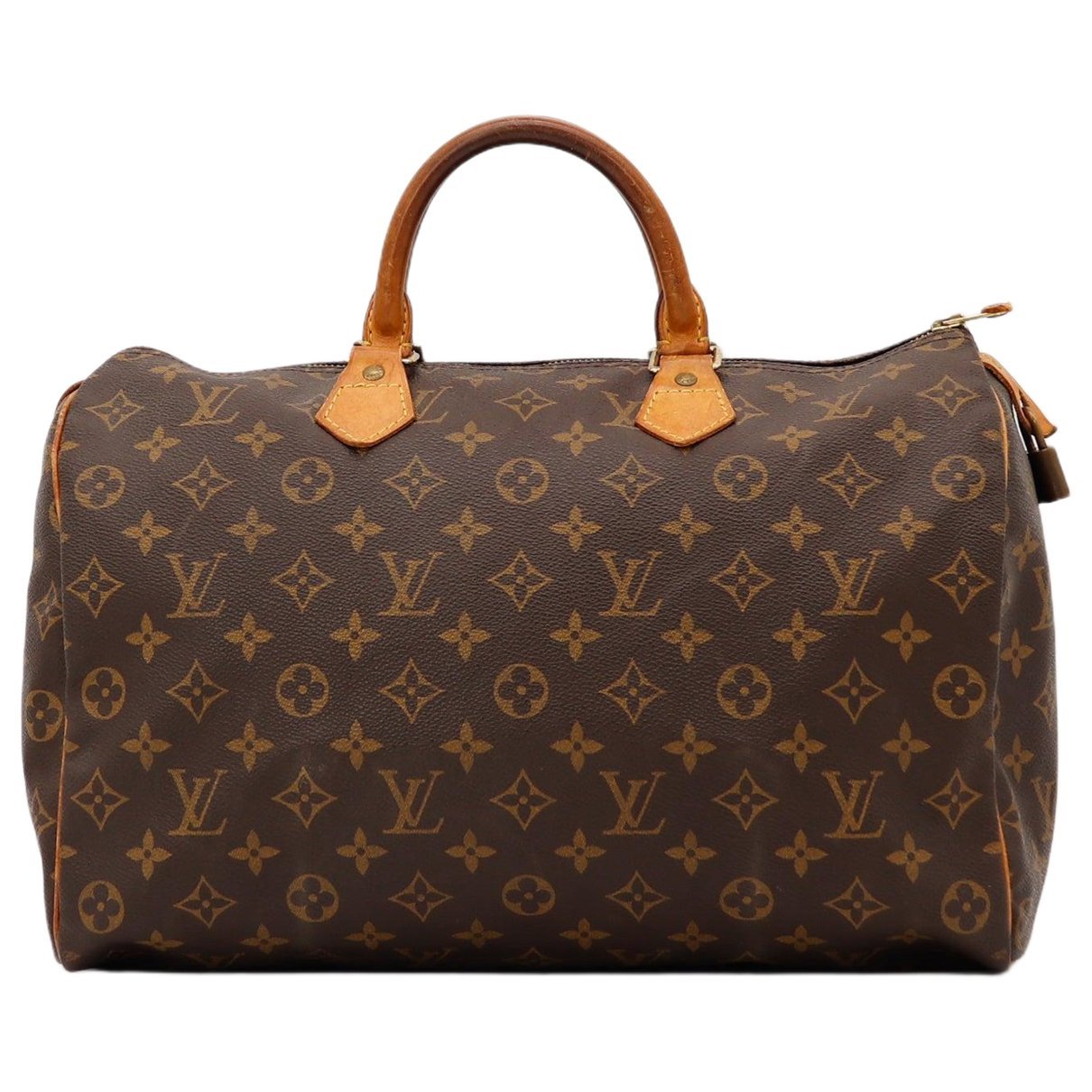 Speedy leather handbag