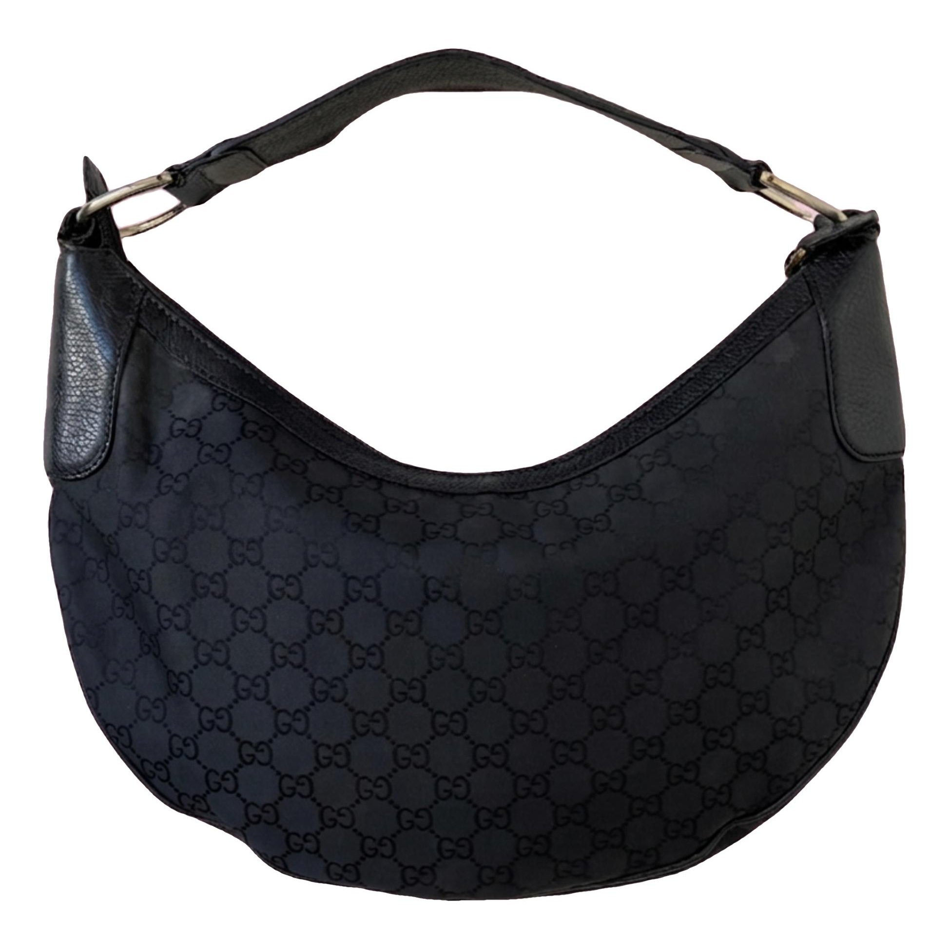 Hobo leather handbag