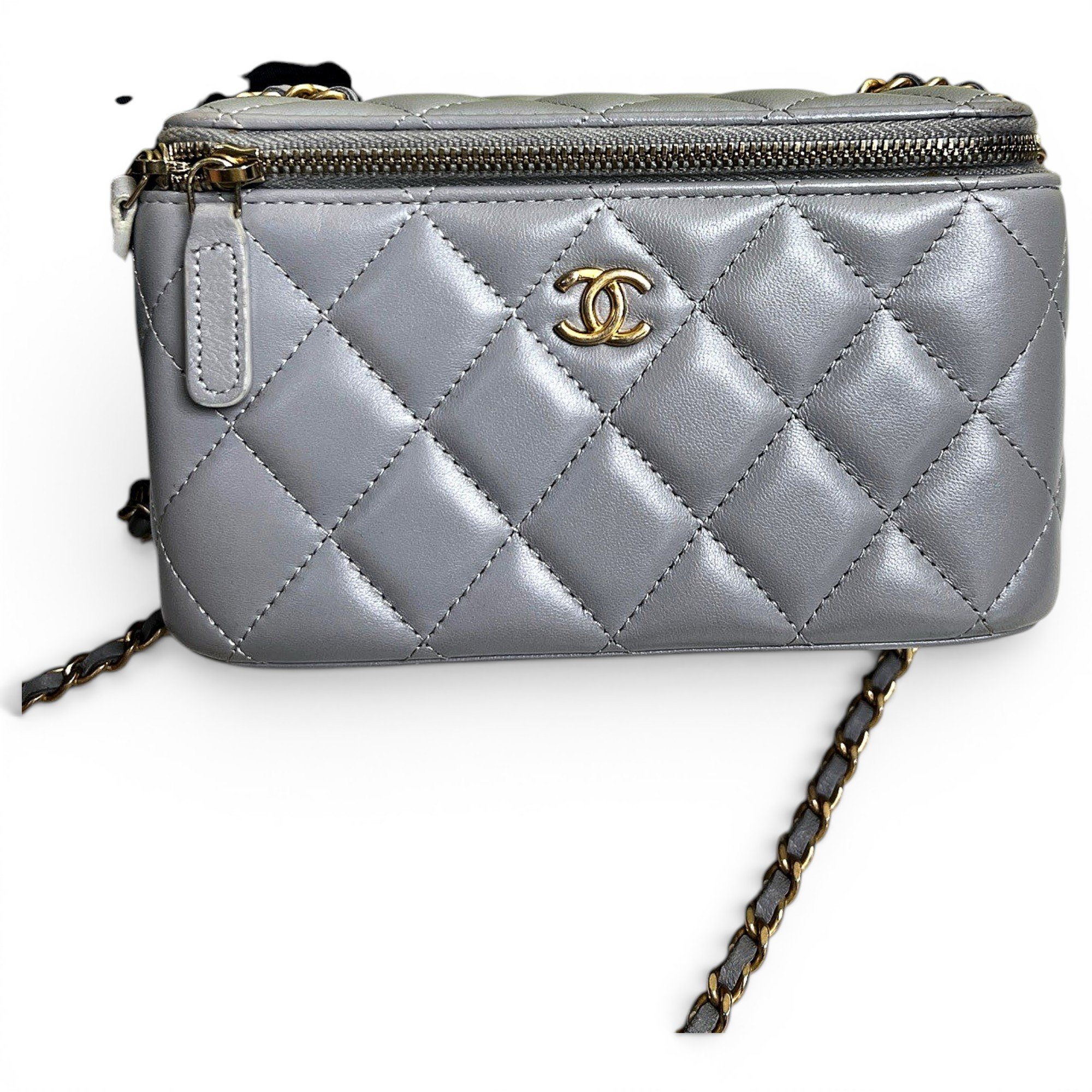Vanity leather mini bag