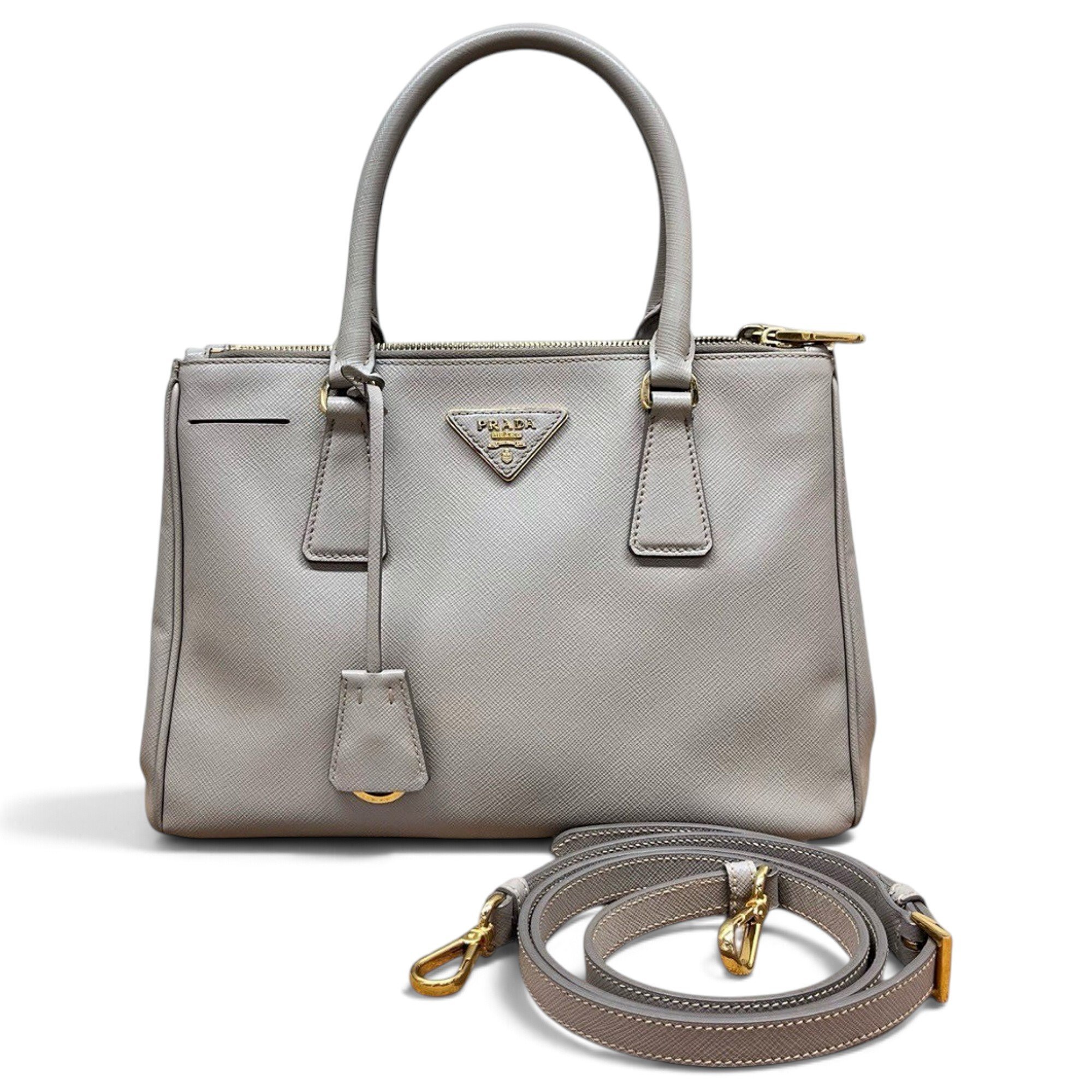 Galleria leather handbag