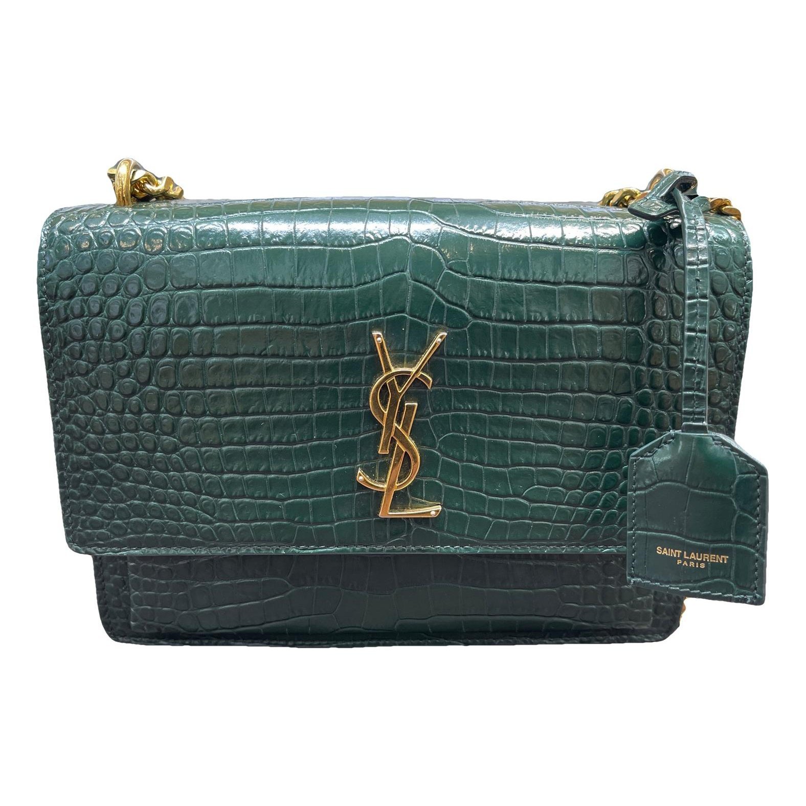 Sunset leather handbag
