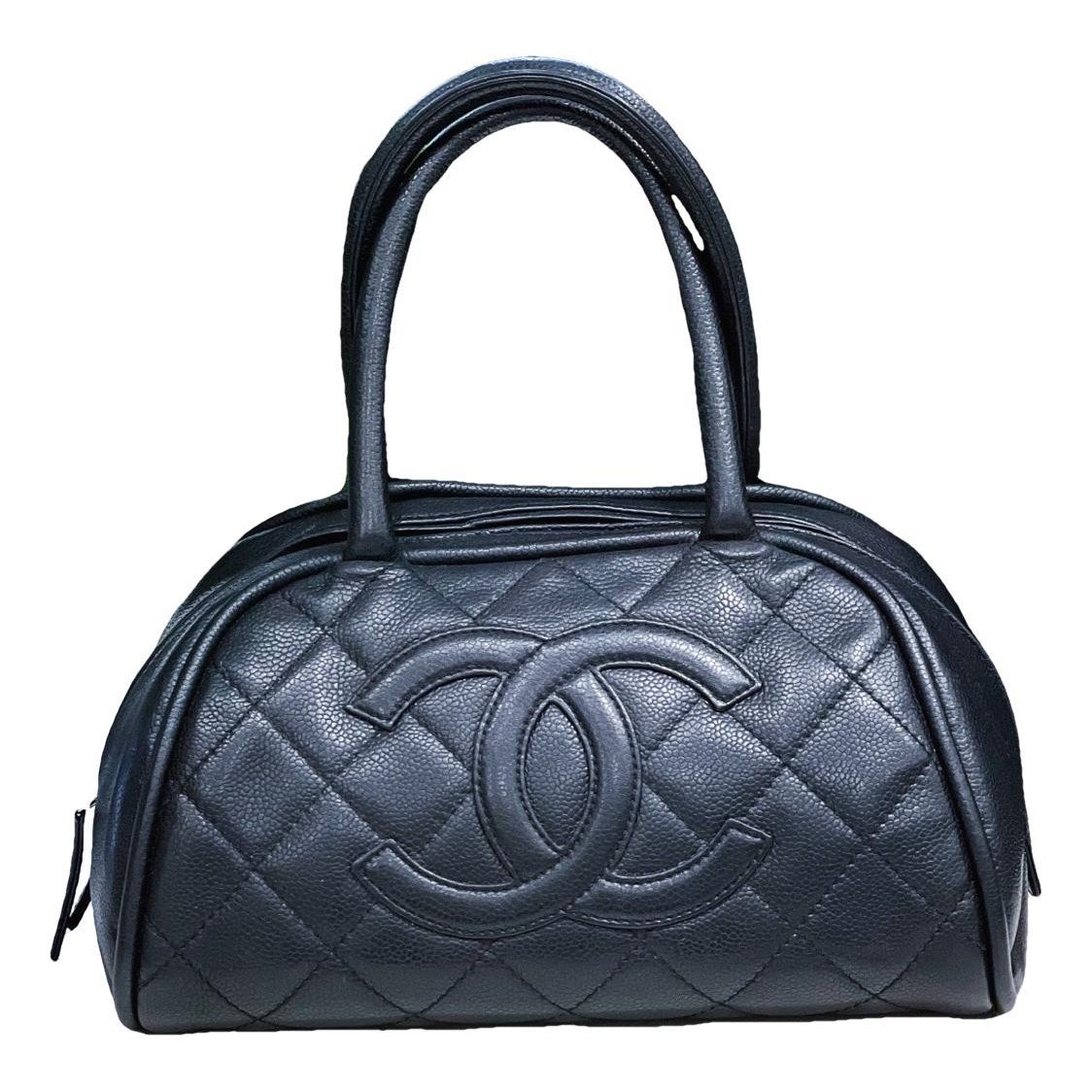 Bowling Bag leather handbag