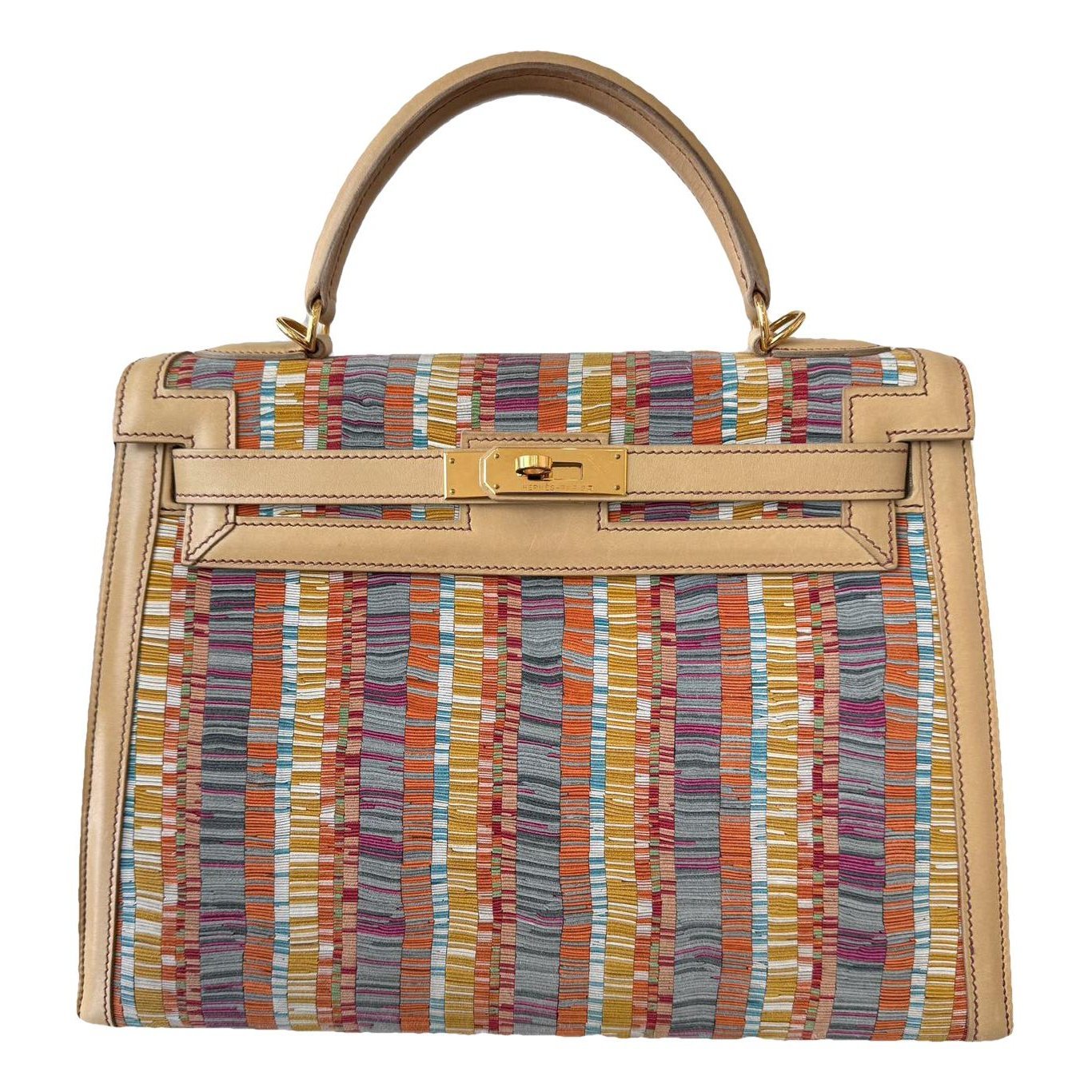 Hermes Kelly 32 Handbag Gold