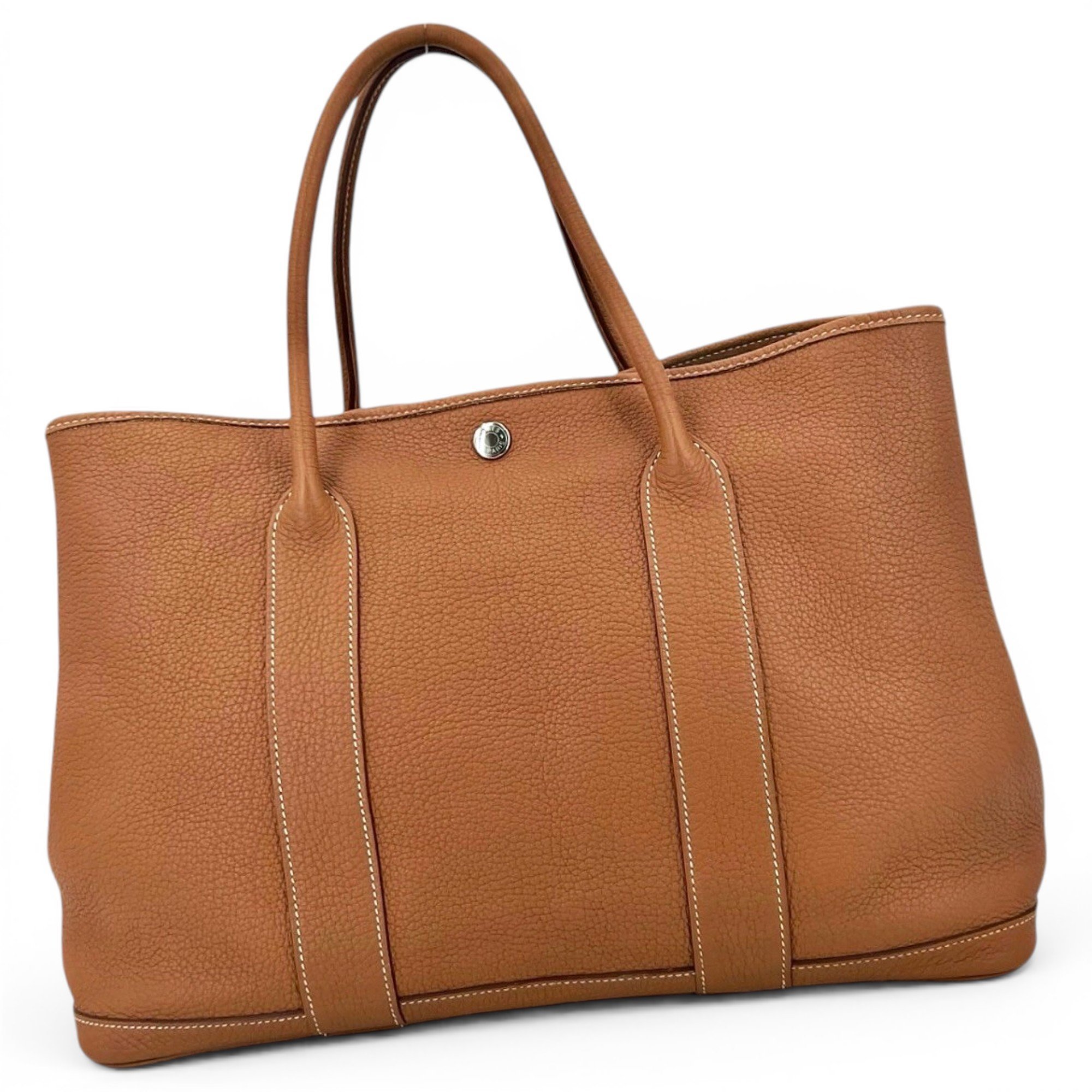 Garden Party leather handbag