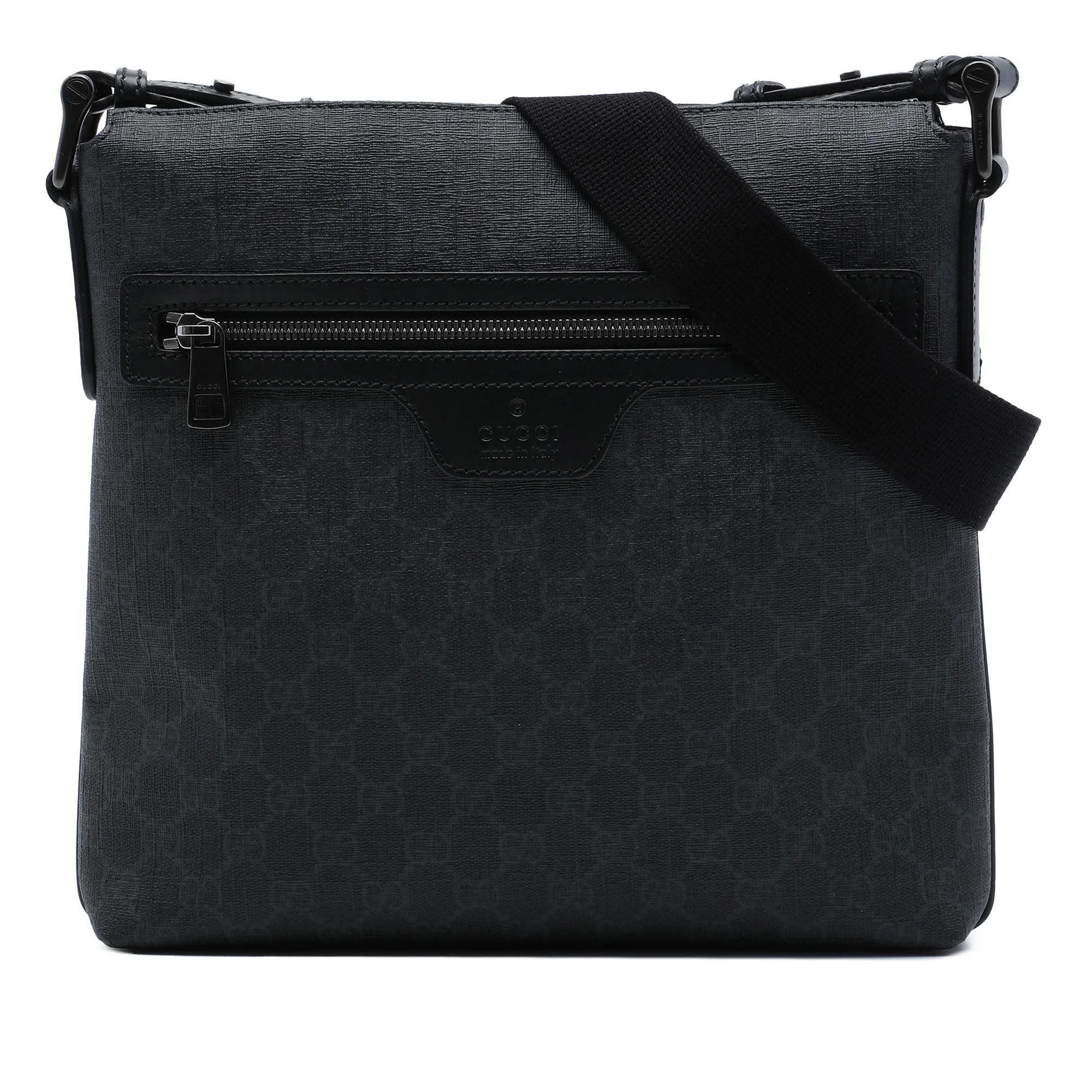 Gucci B leather crossbody bag