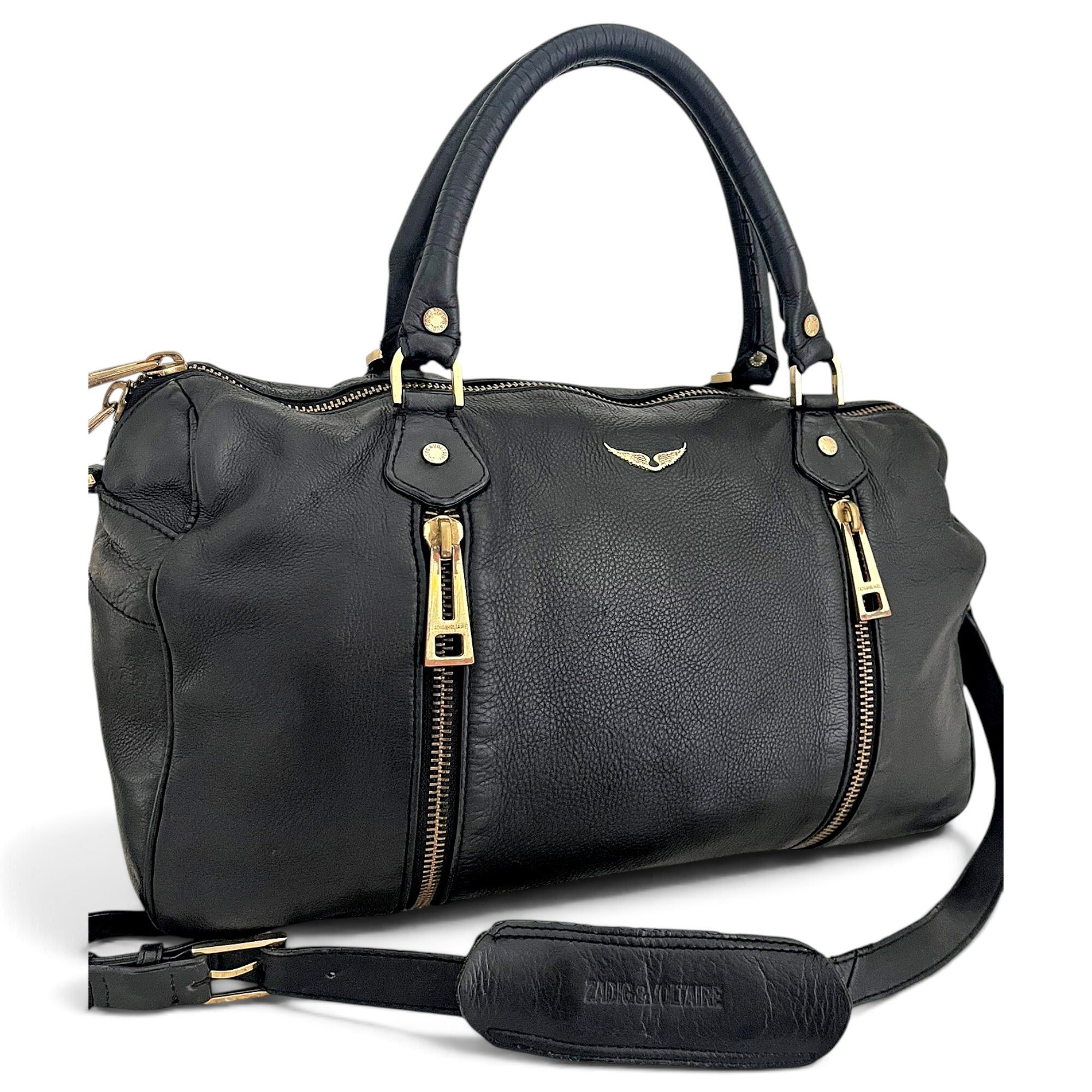 Sunny leather crossbody bag