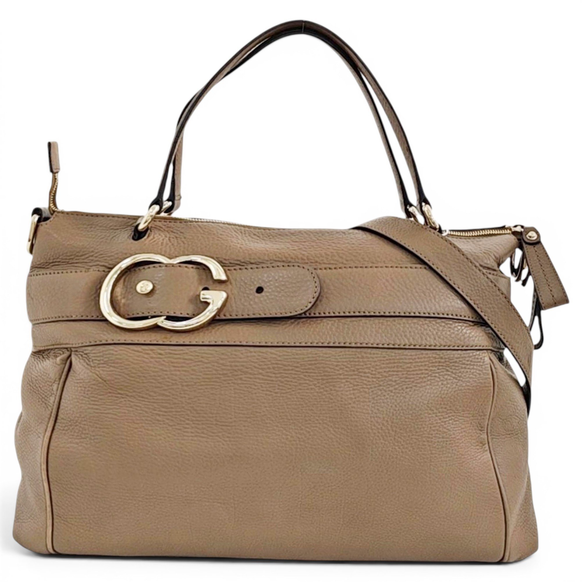 Ride leather handbag