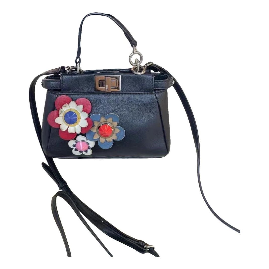 Leather mini bag
