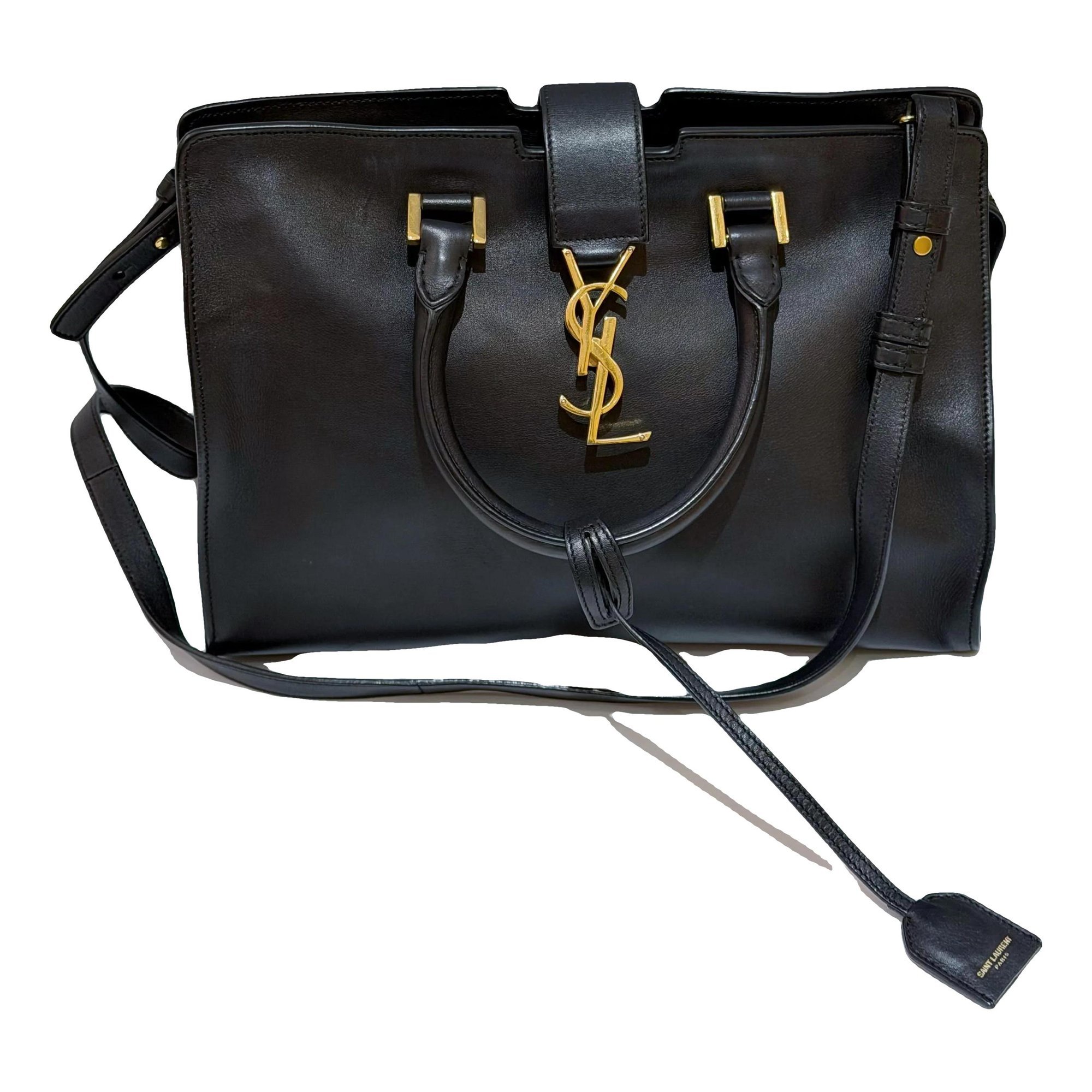 Baby monogramme leather mini bag