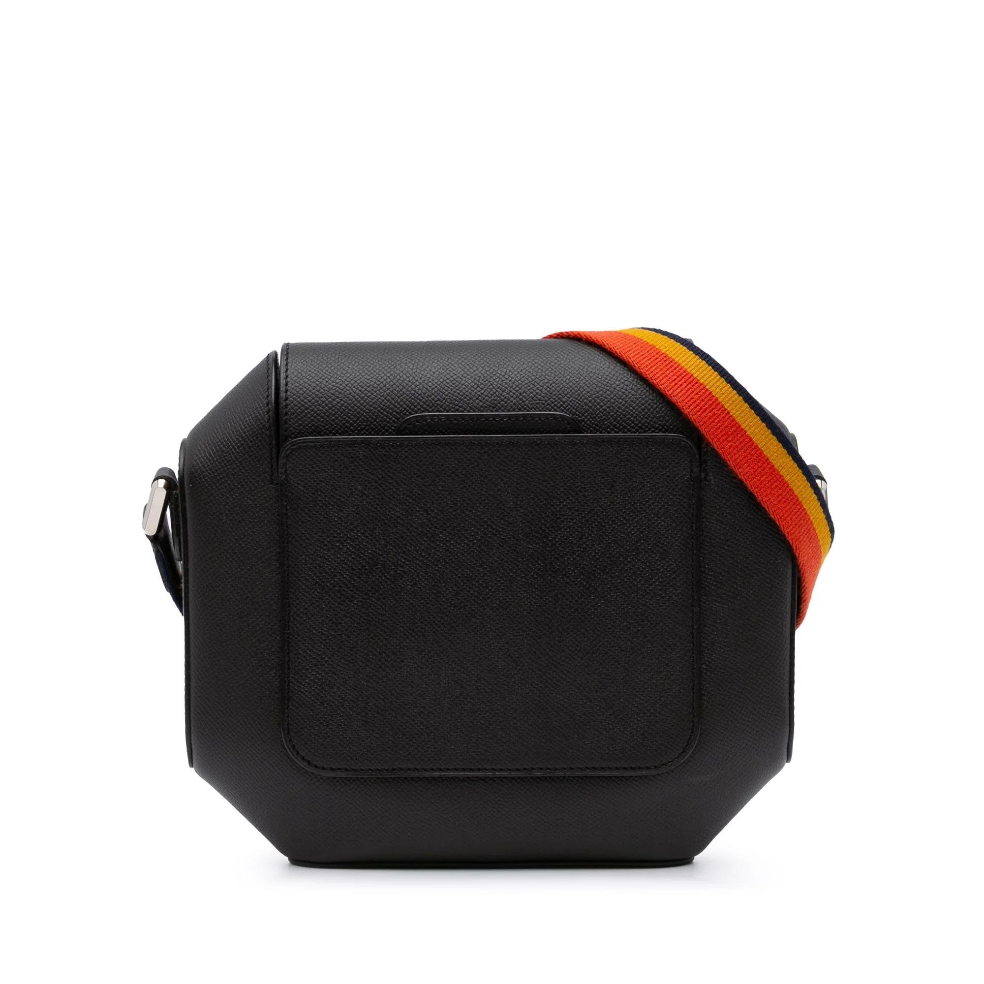 Octogone pony-style calfskin handbag