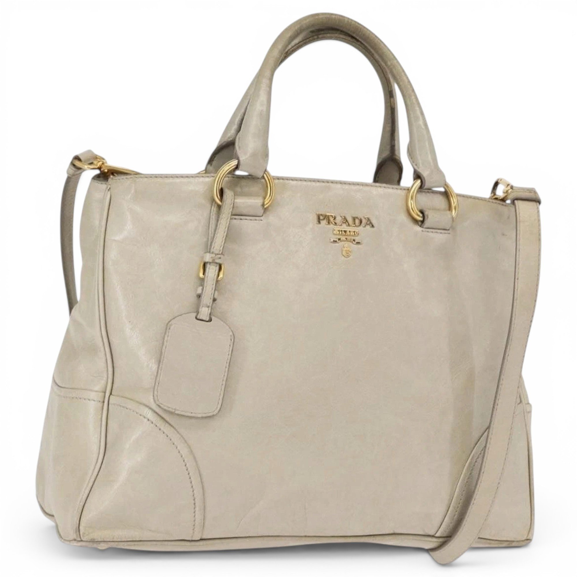Leather handbag