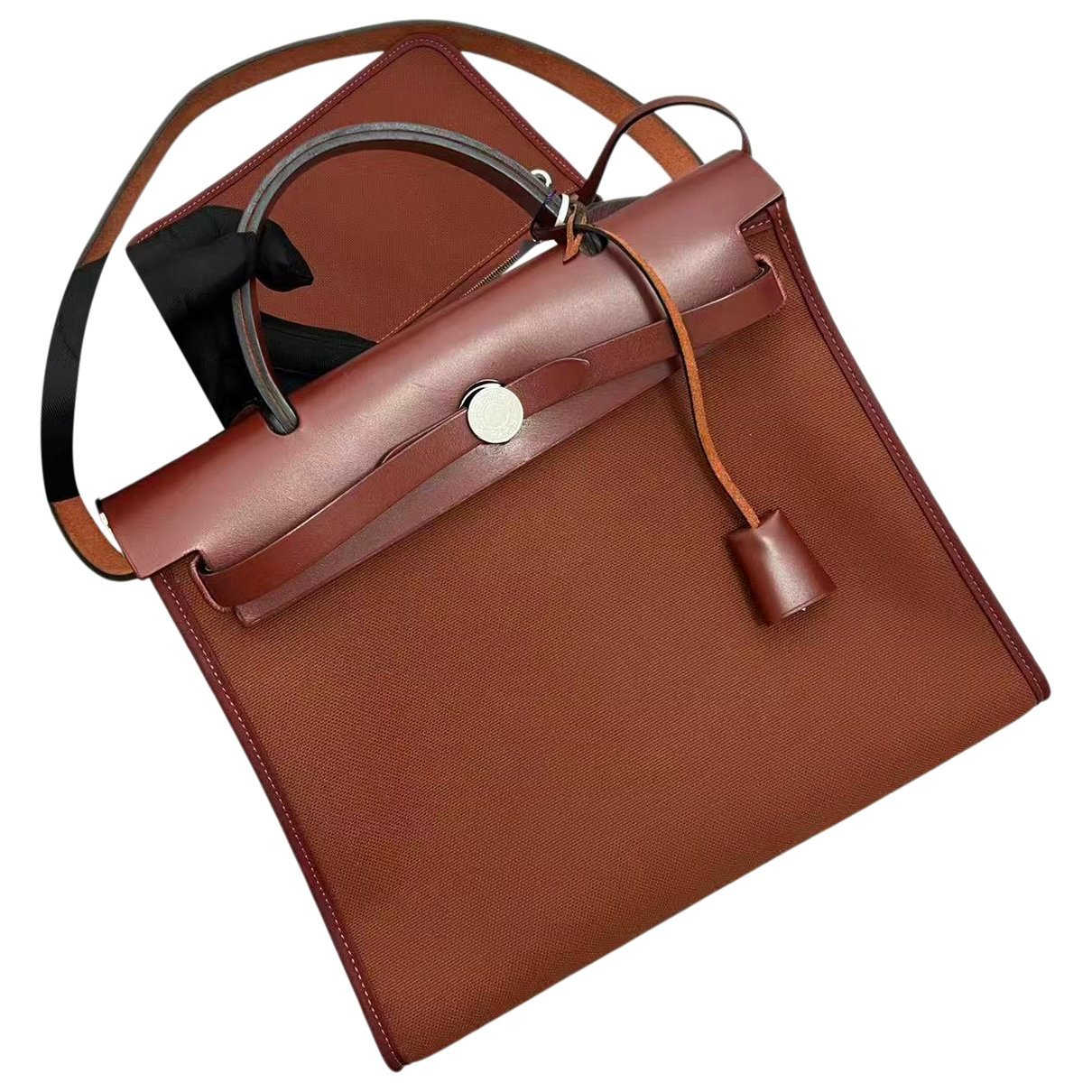 Herbag leather handbag